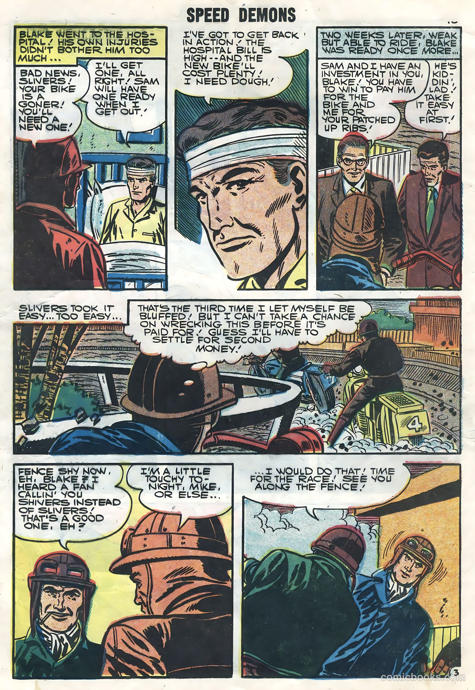 Speed Demons #7 (1957) — page 12 of 36