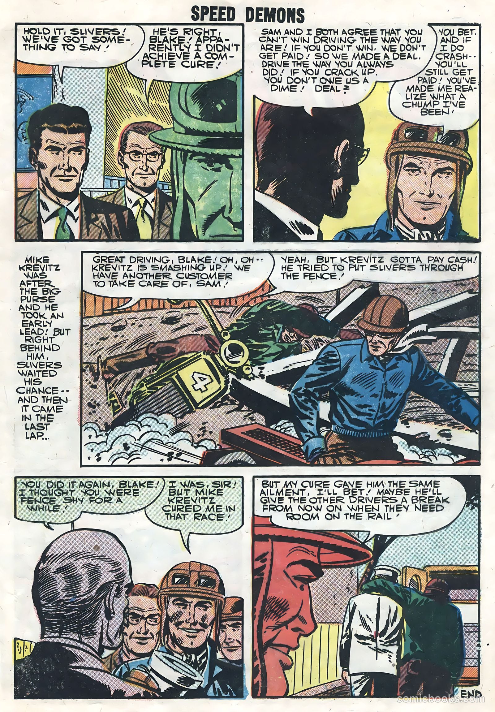 Speed Demons #7 (1957) — page 13 of 36