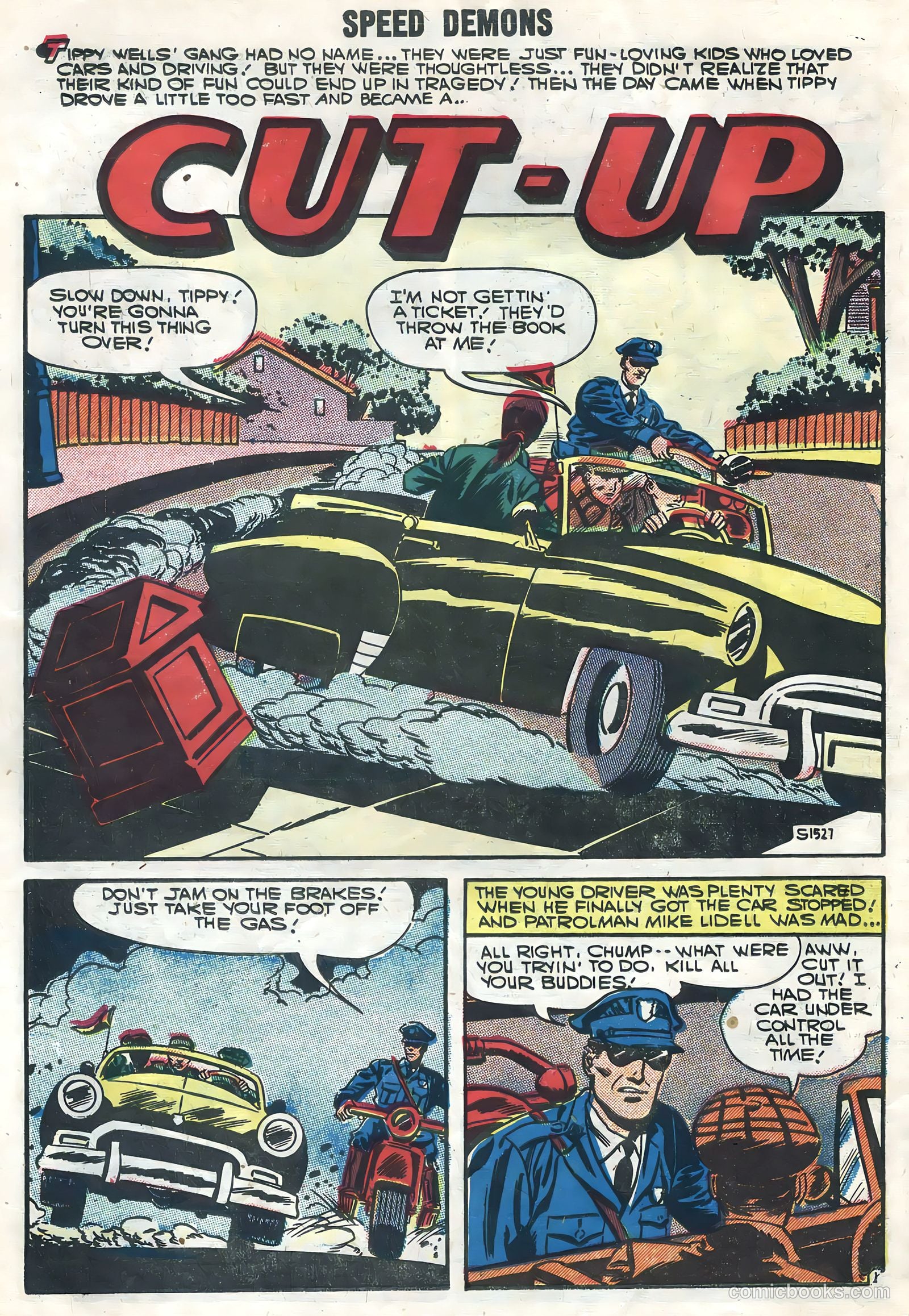Speed Demons #7 (1957) — page 14 of 36