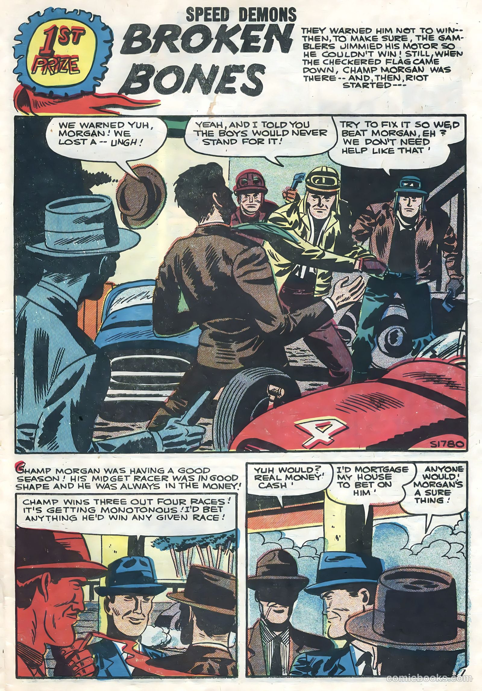 Speed Demons #7 (1957) — page 23 of 36