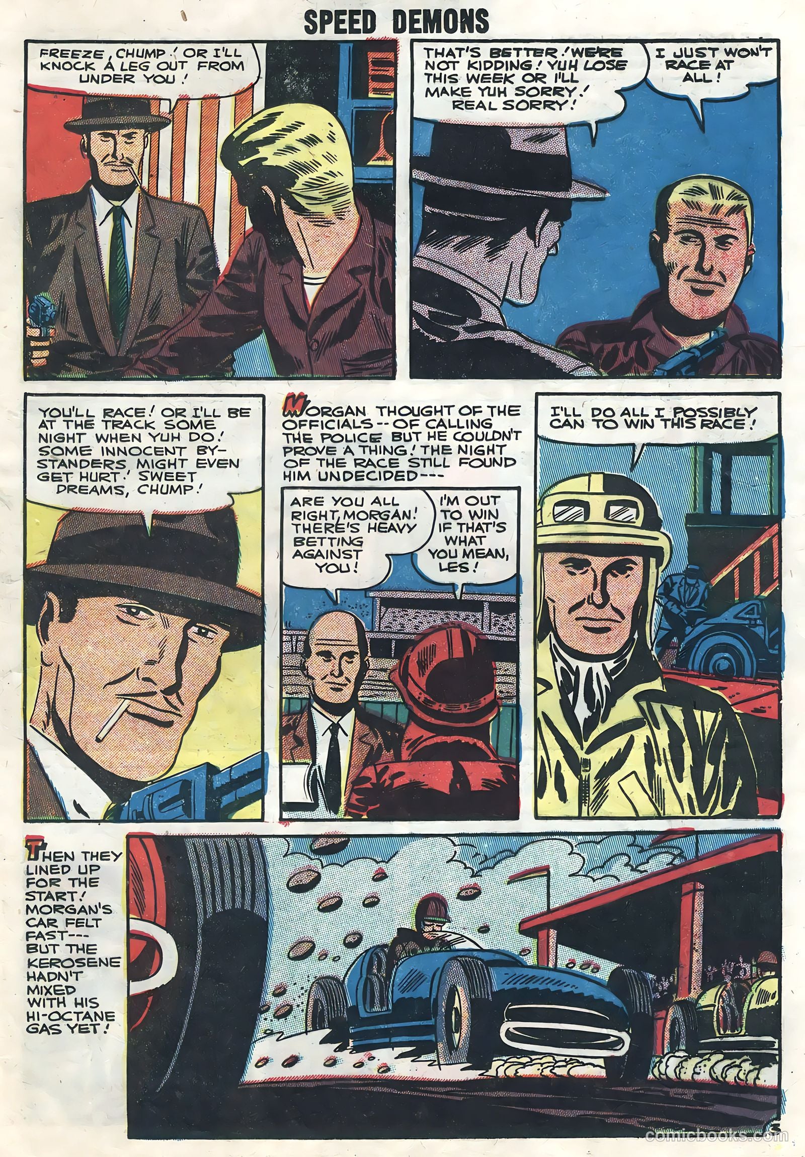 Speed Demons #7 (1957) — page 25 of 36