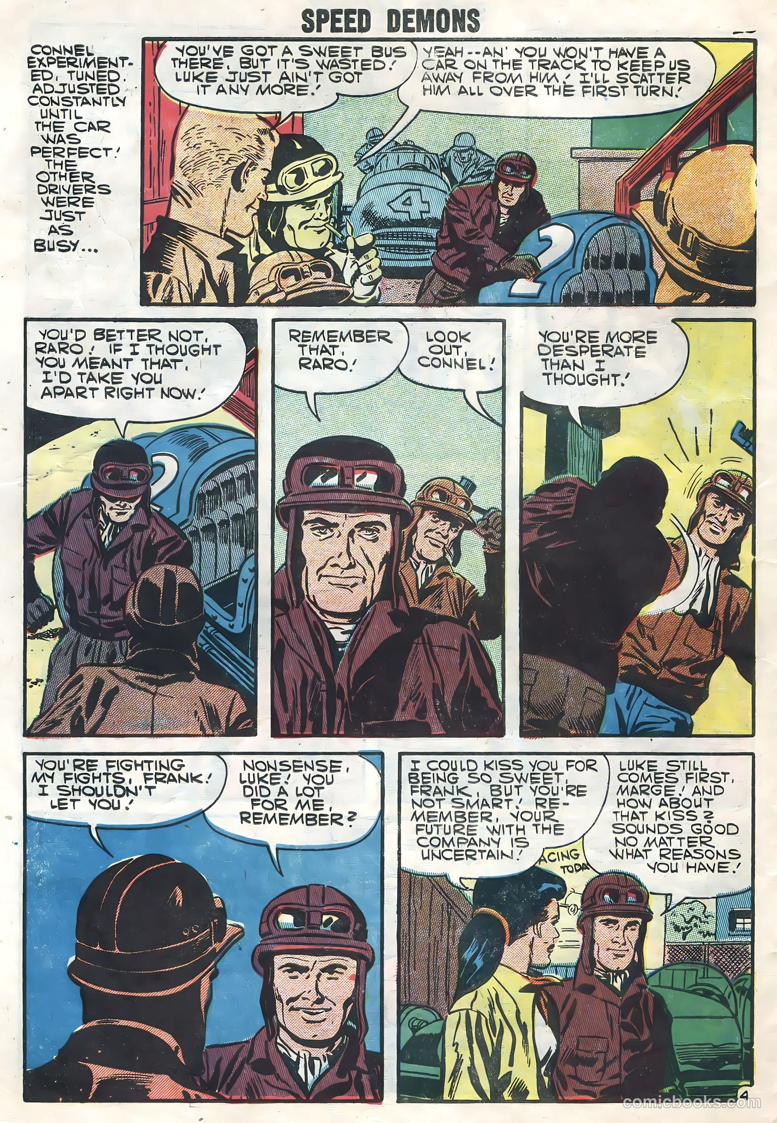 Speed Demons #7 (1957) — page 30 of 36