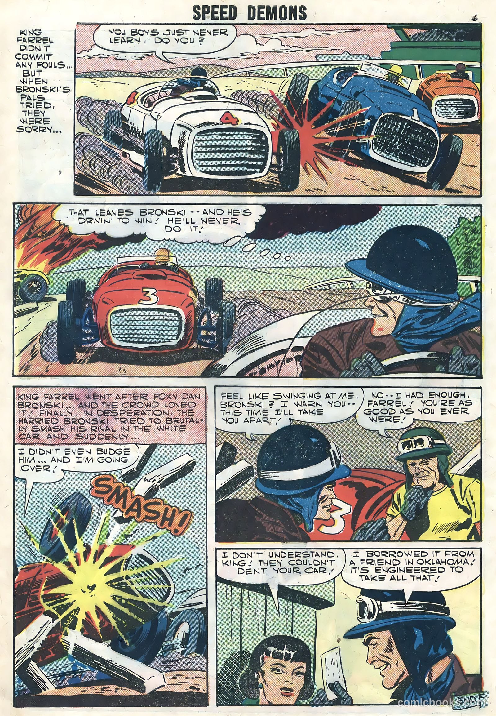 Speed Demons #8 (1957) — page 8 of 36
