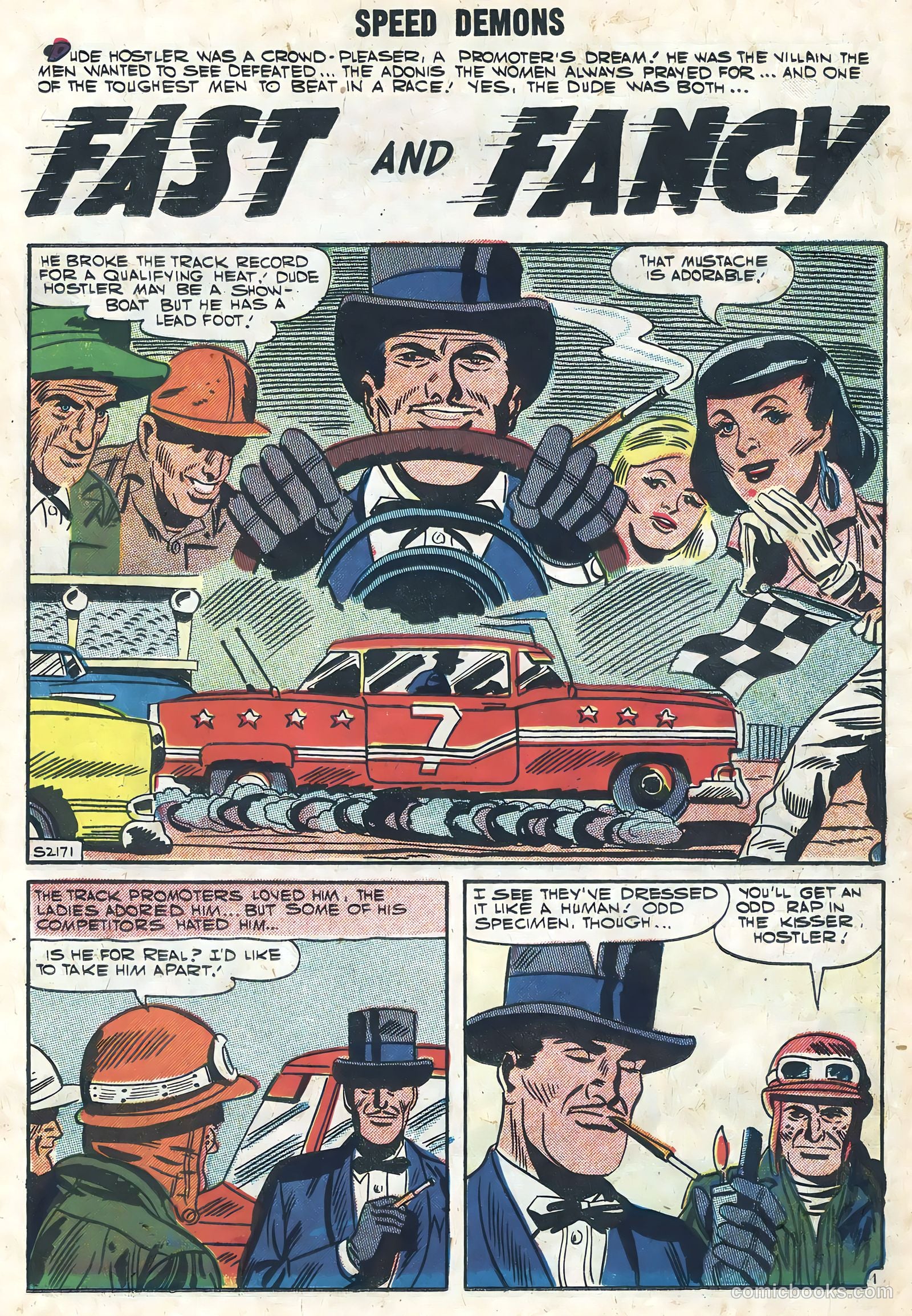 Speed Demons #8 (1957) — page 11 of 36