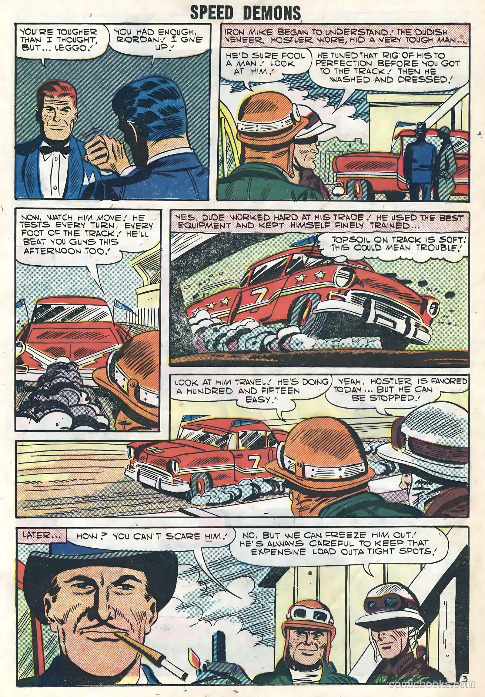 Speed Demons #8 (1957) — page 13 of 36
