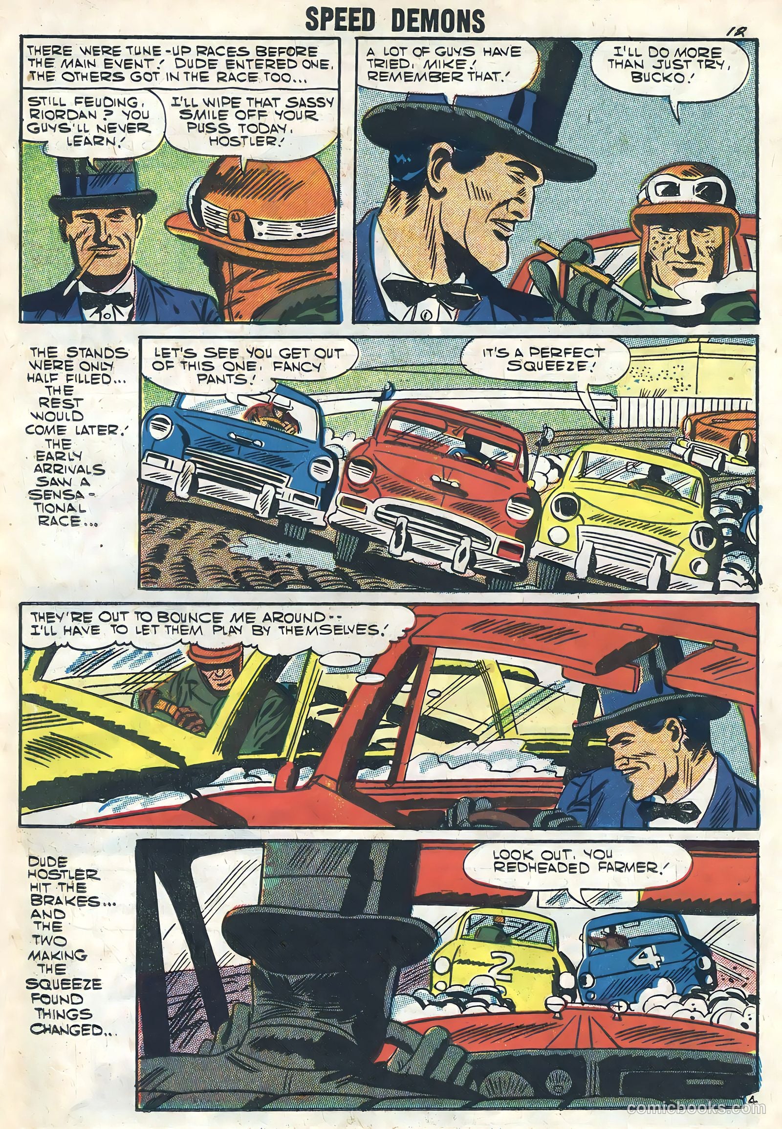 Speed Demons #8 (1957) — page 14 of 36