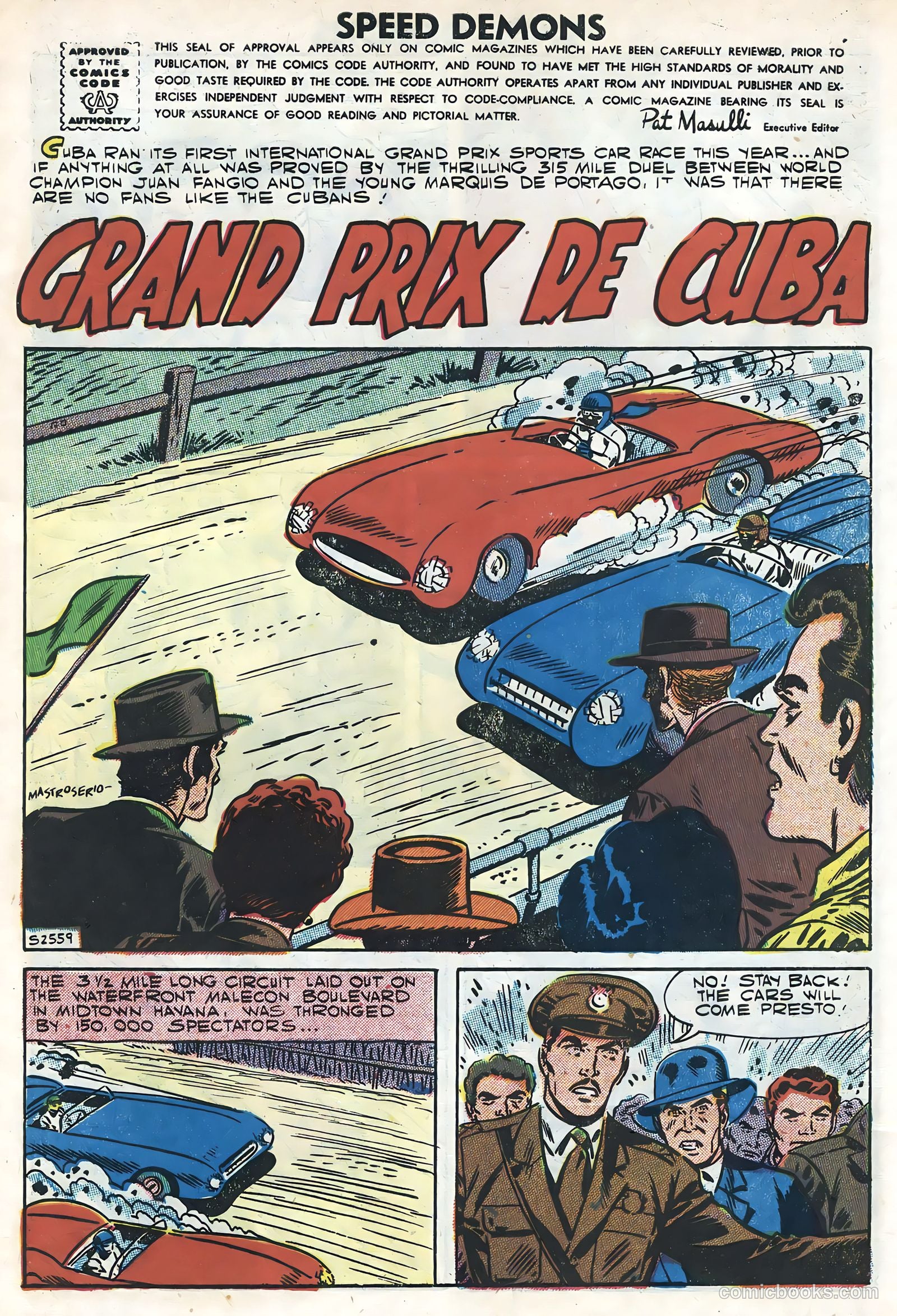 Speed Demons #9 (1958) — page 3 of 36