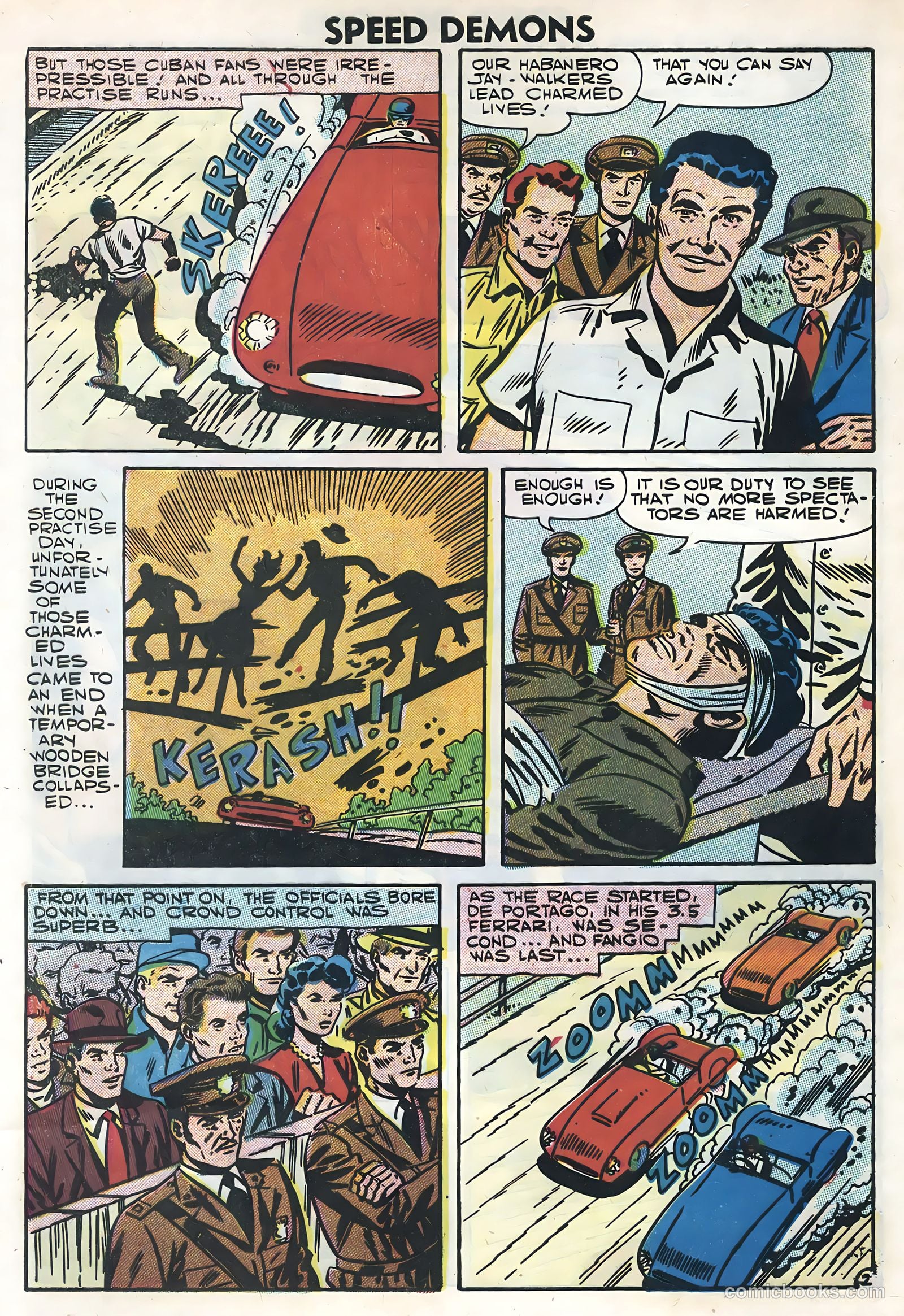 Speed Demons #9 (1958) — page 4 of 36