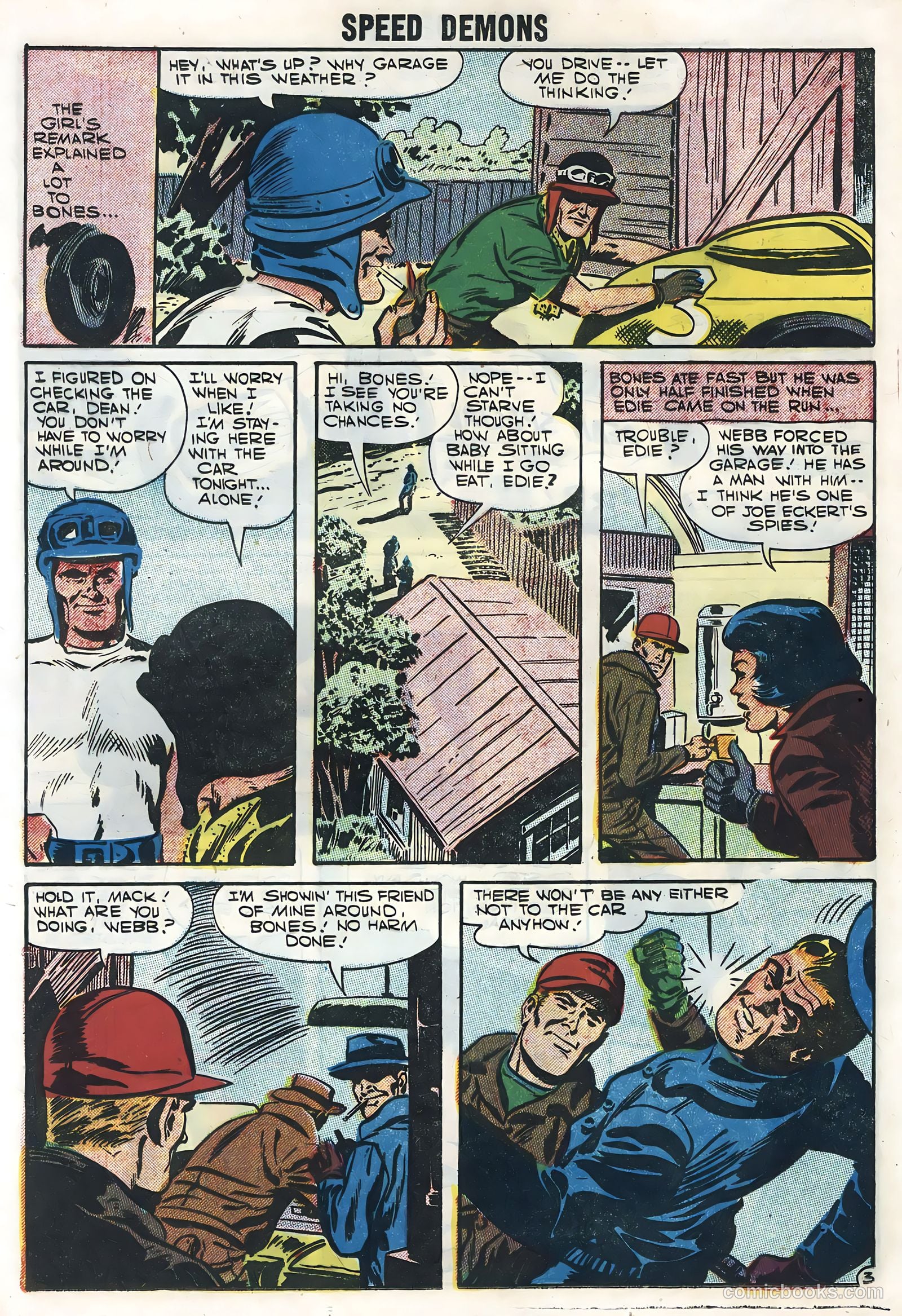 Speed Demons #9 (1958) — page 12 of 36