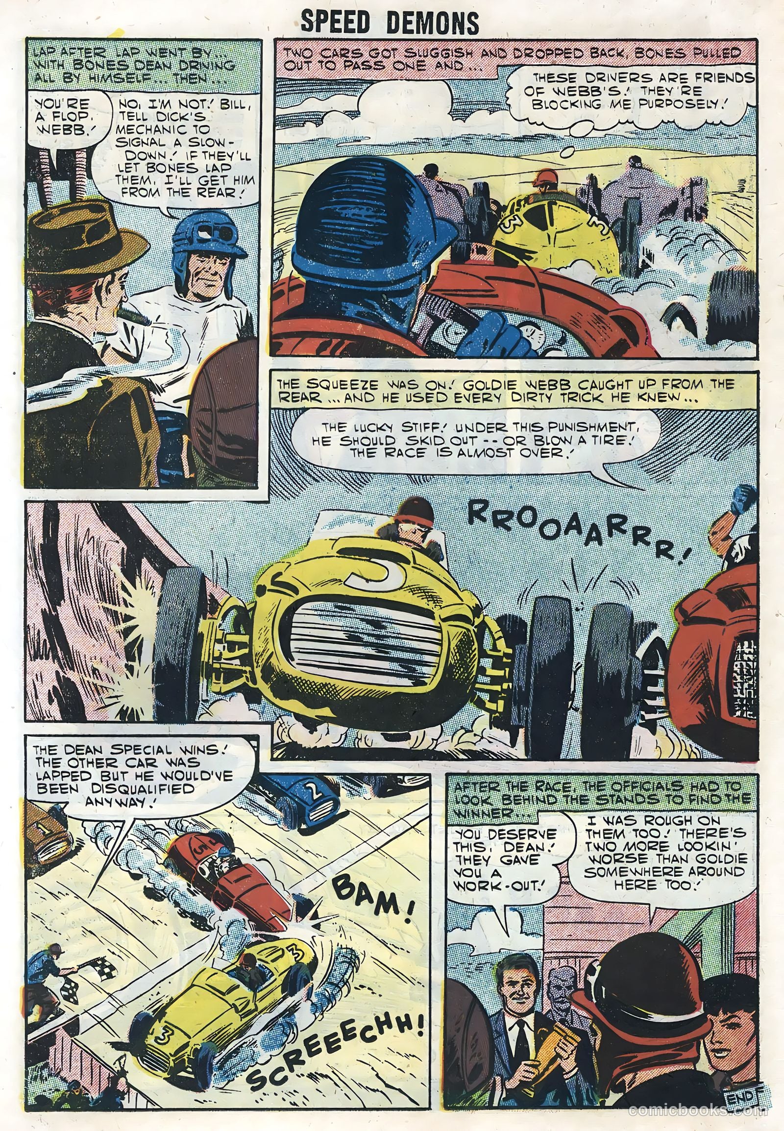 Speed Demons #9 (1958) — page 14 of 36