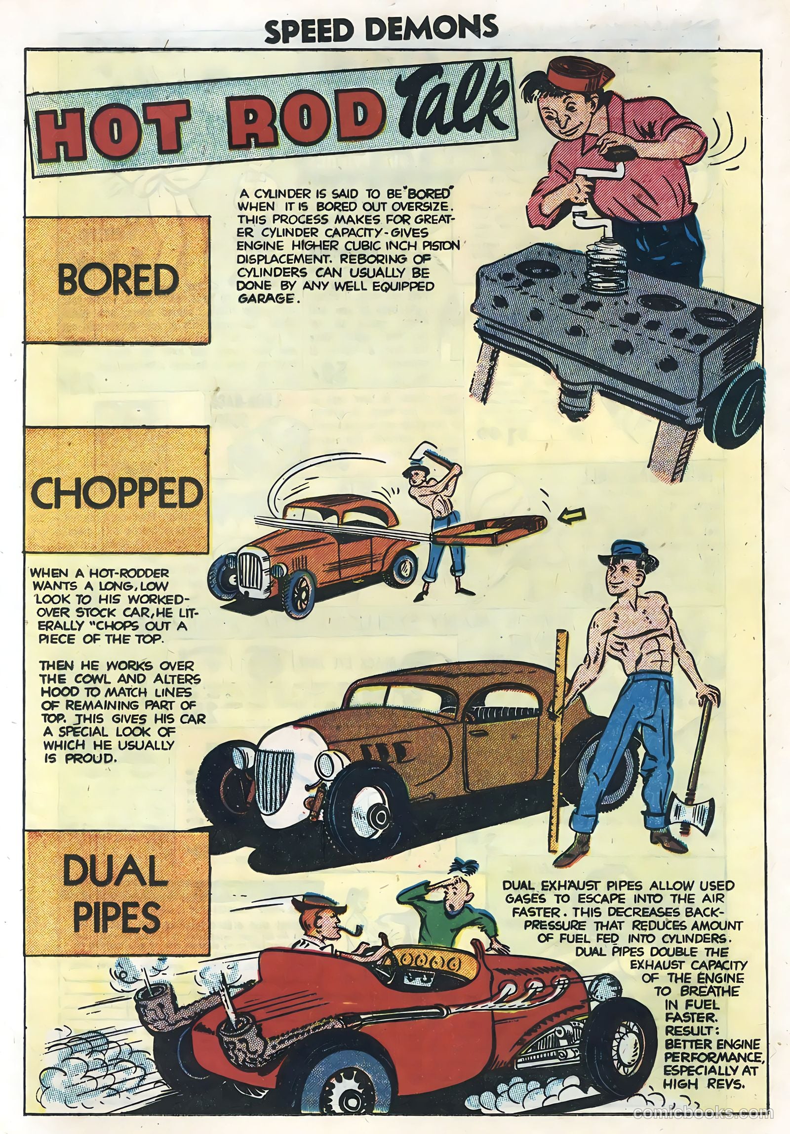 Speed Demons #9 (1958) — page 16 of 36