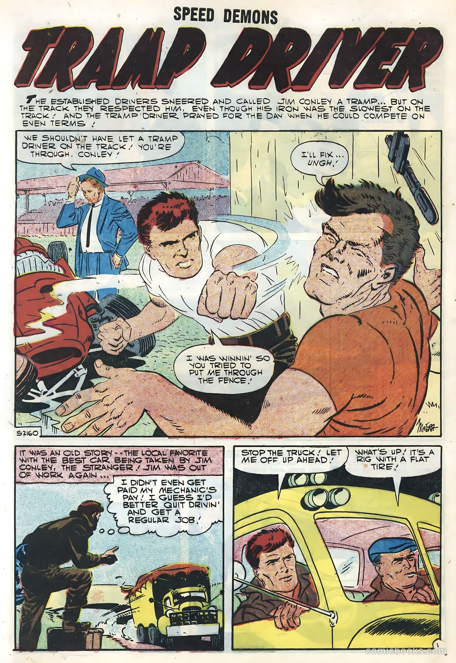 Speed Demons #9 (1958) — page 28 of 36