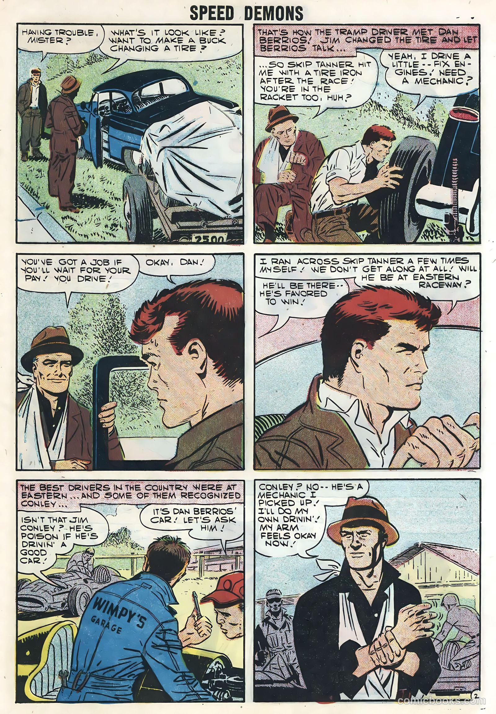 Speed Demons #9 (1958) — page 29 of 36