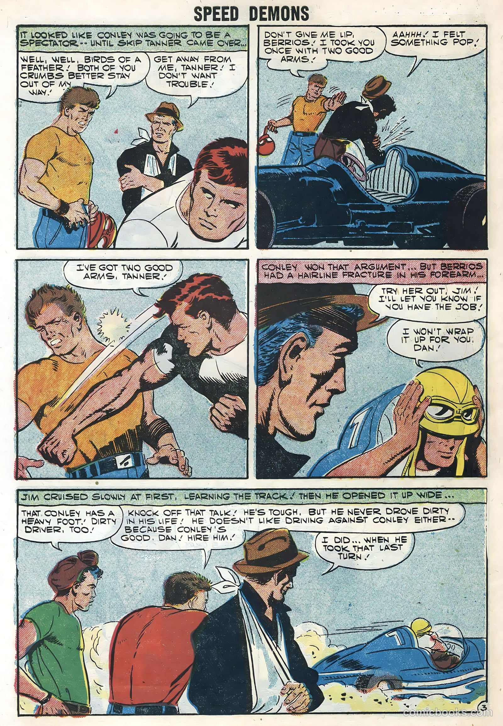 Speed Demons #9 (1958) — page 30 of 36
