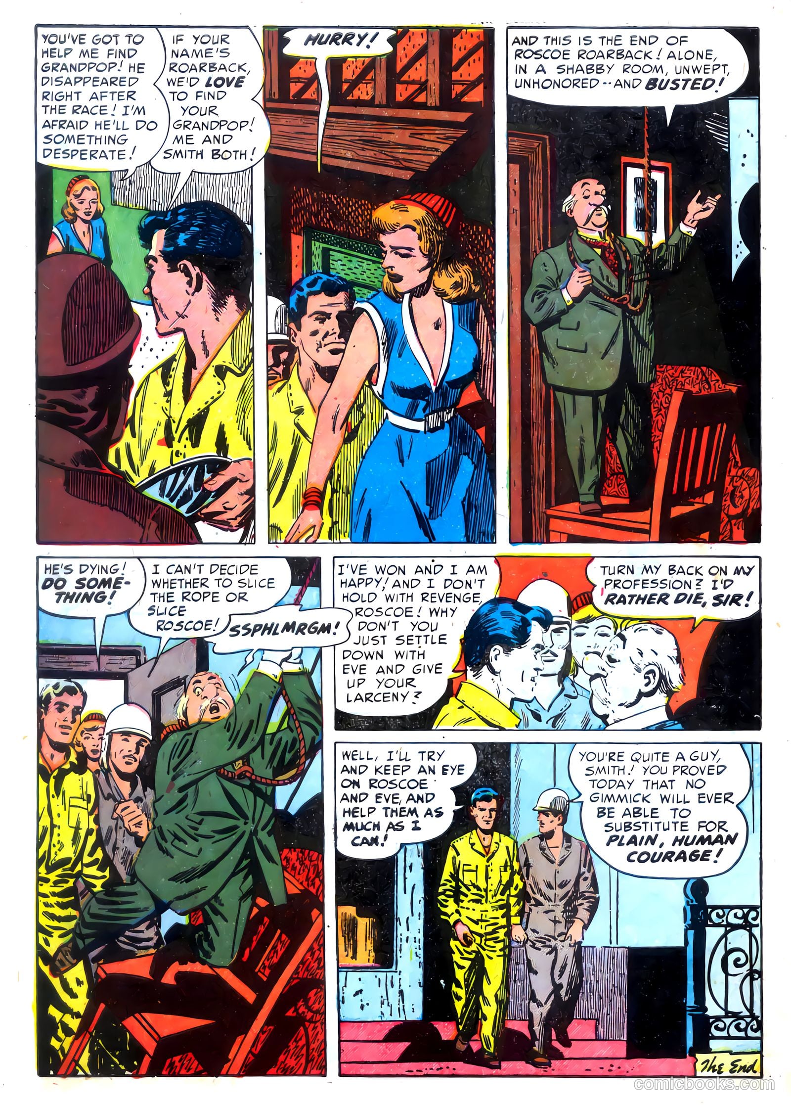 Speed Smith, the Hot Rod King #1 (1952) — page 10 of 36