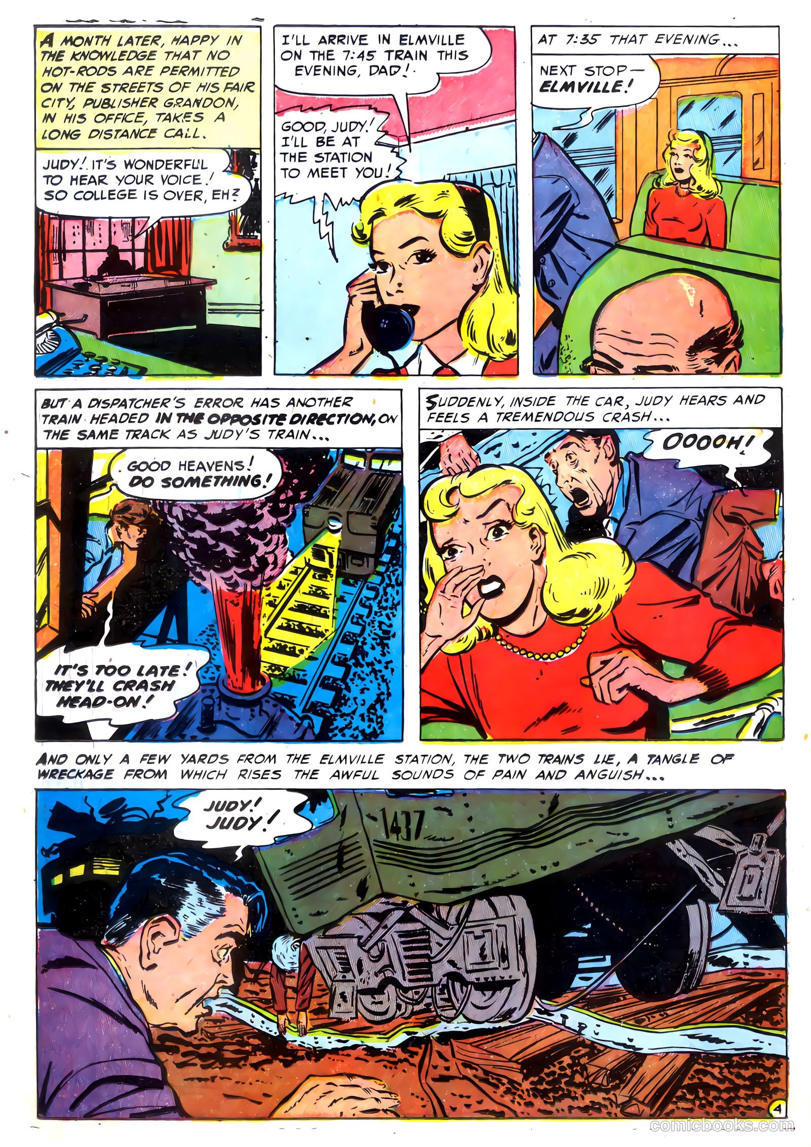 Speed Smith, the Hot Rod King #1 (1952) — page 14 of 36