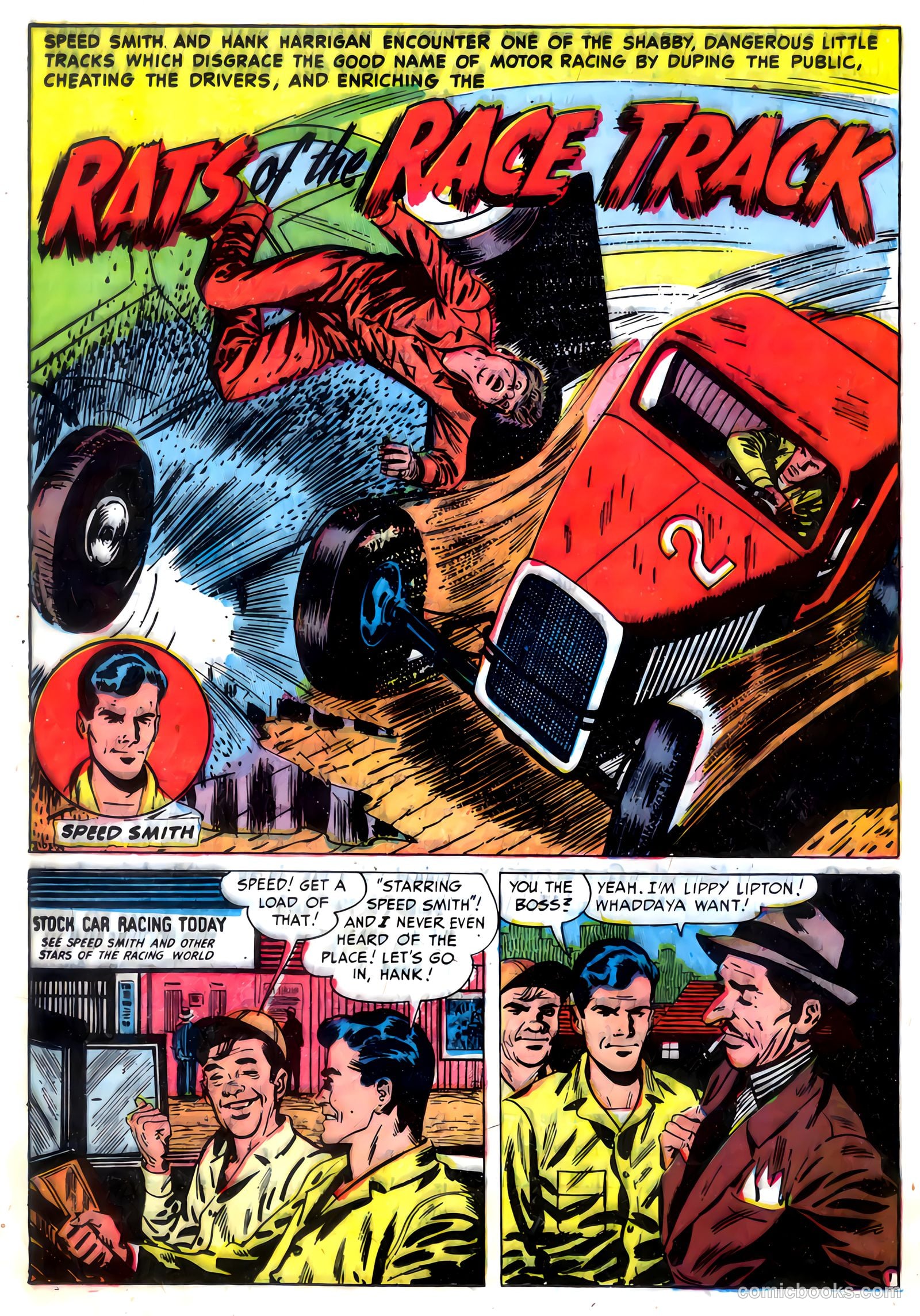 Speed Smith, the Hot Rod King #1 (1952) — page 20 of 36