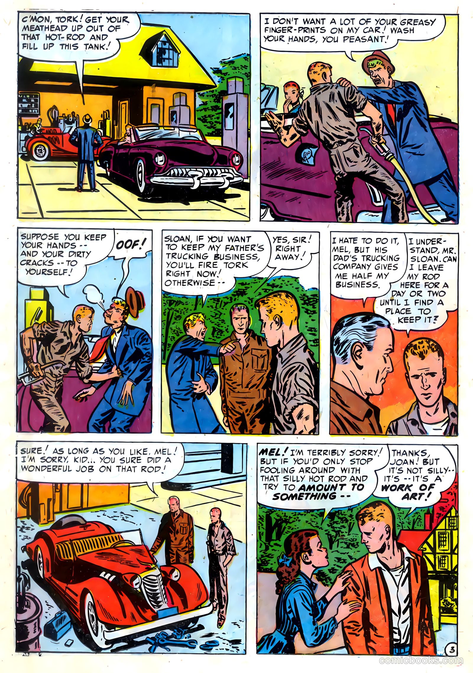 Speed Smith, the Hot Rod King #1 (1952) — page 26 of 36