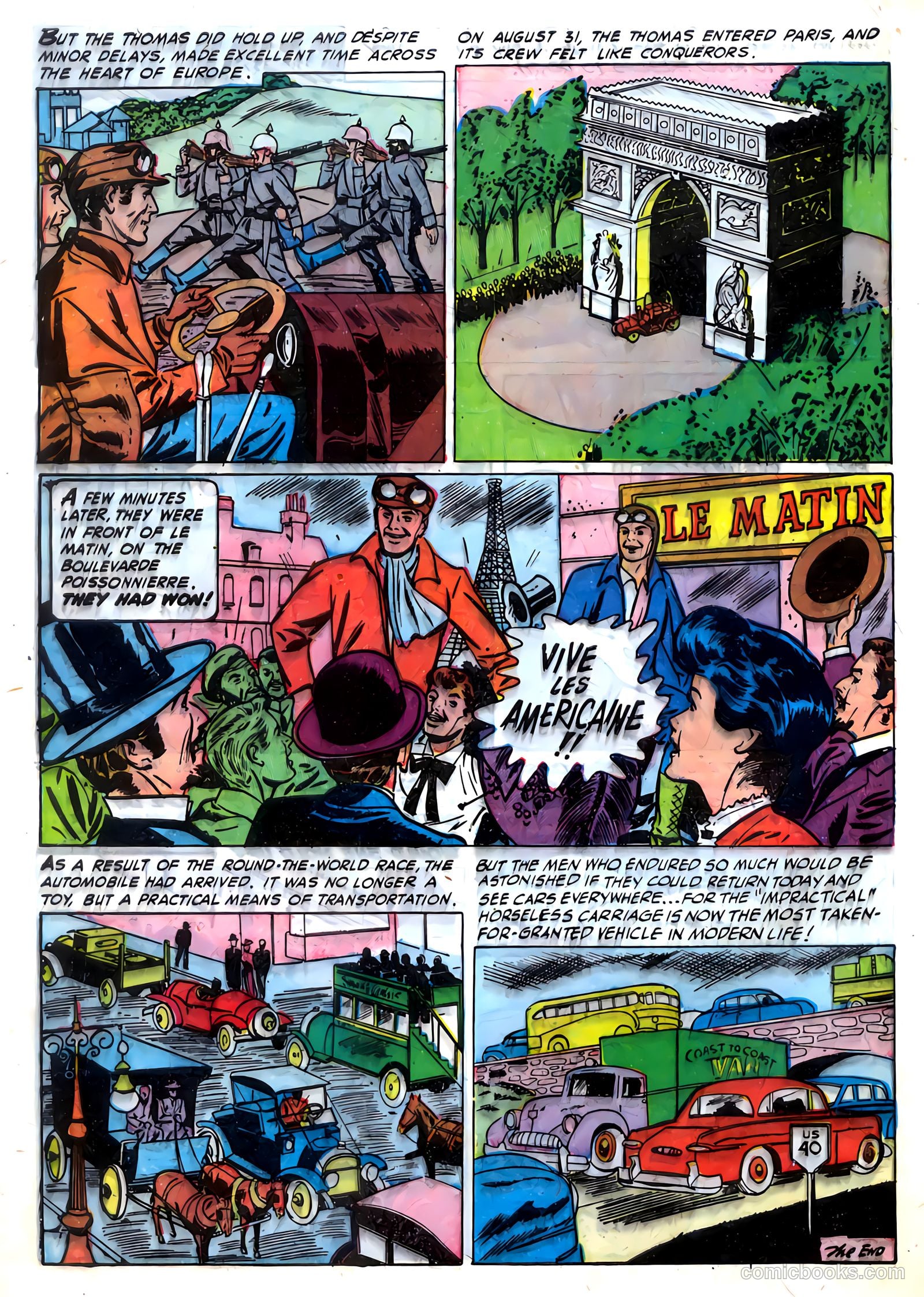 Speed Smith, the Hot Rod King #1 (1952) — page 32 of 36