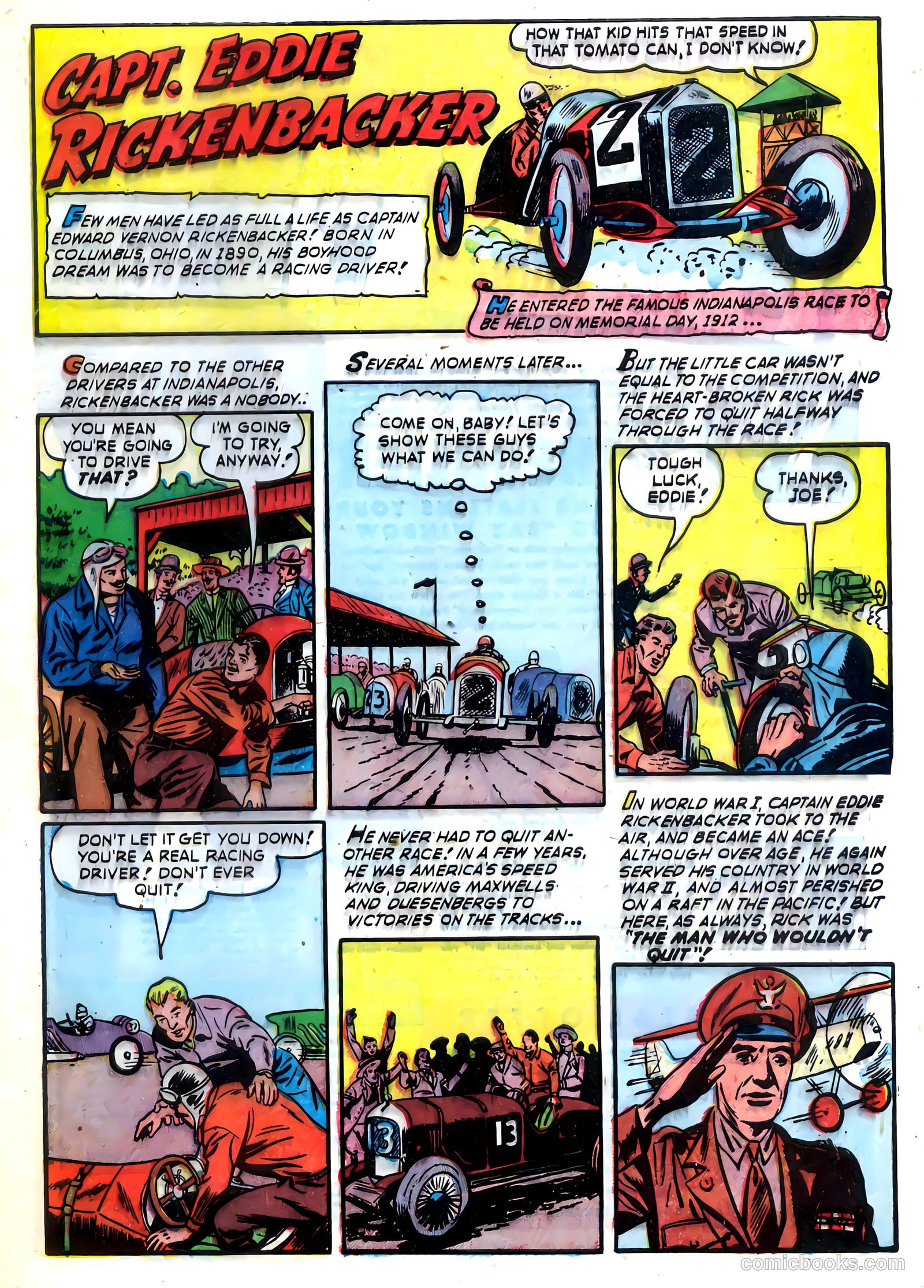 Speed Smith, the Hot Rod King #1 (1952) — page 33 of 36