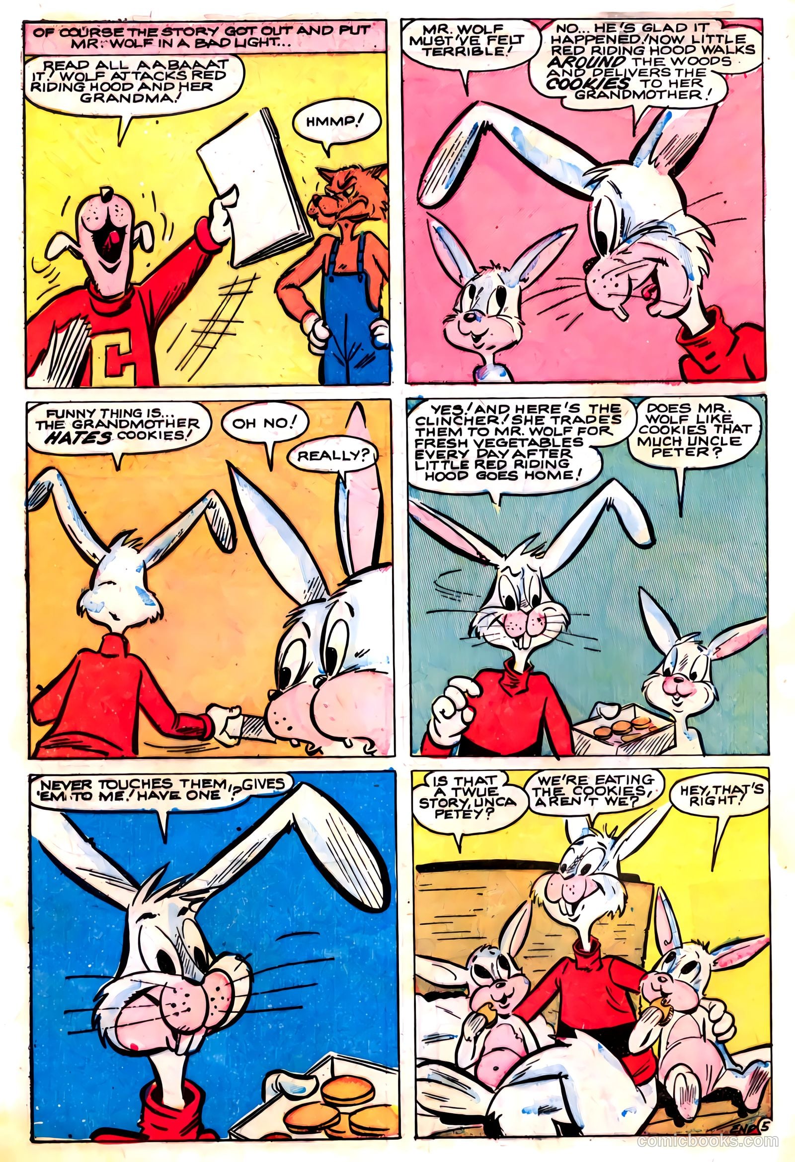 Speedy Rabbit #1 (1958) — page 32 of 36