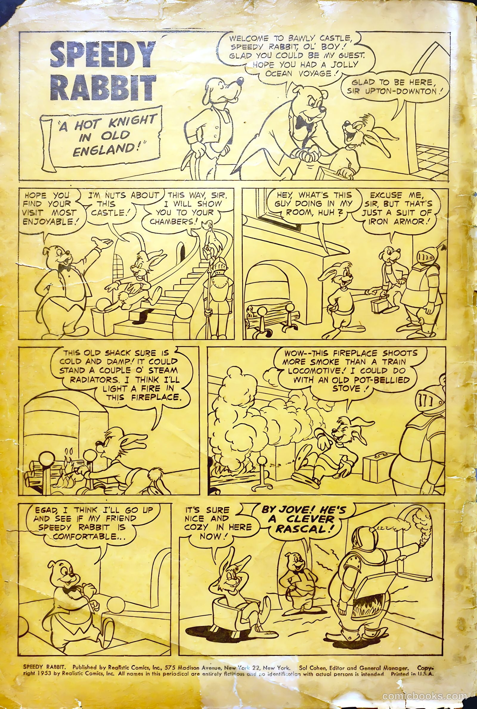 Speedy Rabbit #1 (1953) — page 2 of 34