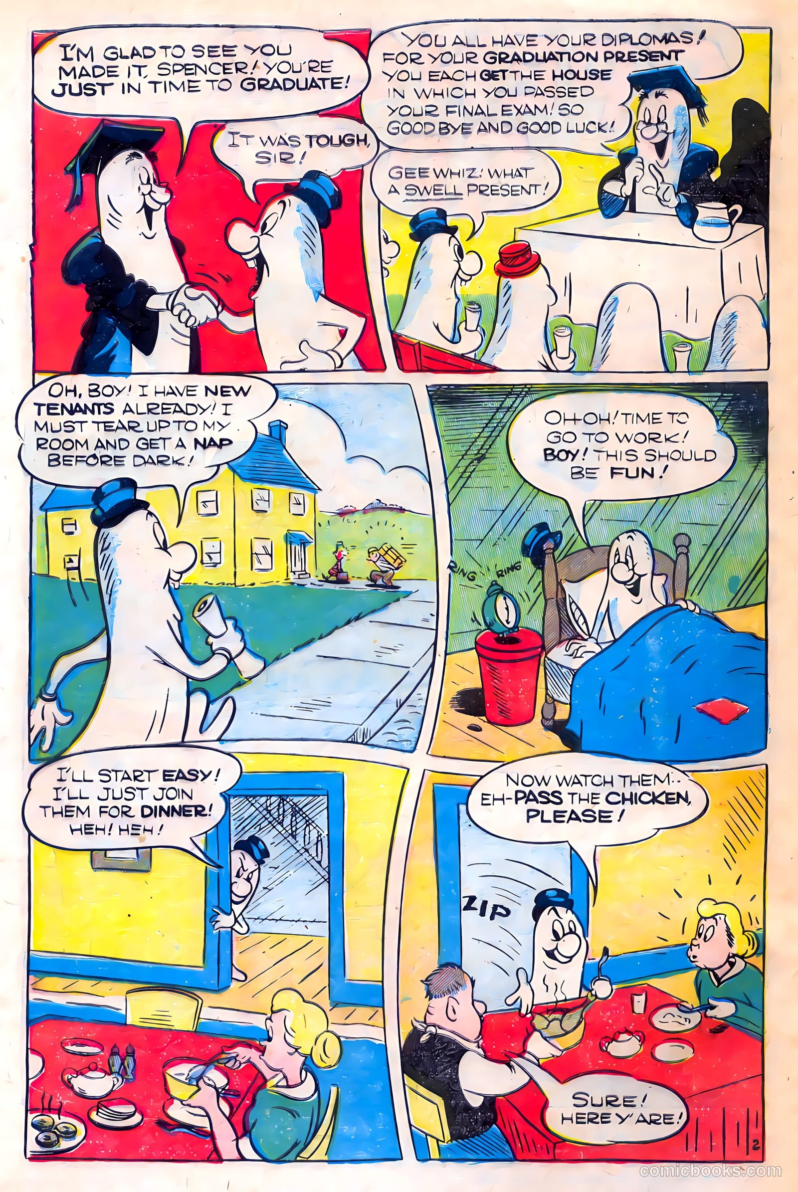 Spencer Spook #100 (1955) — page 4 of 36