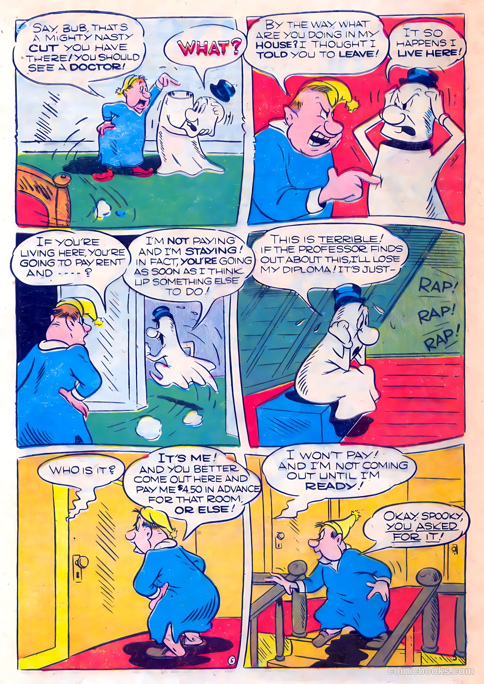 Spencer Spook #100 (1955) — page 8 of 36