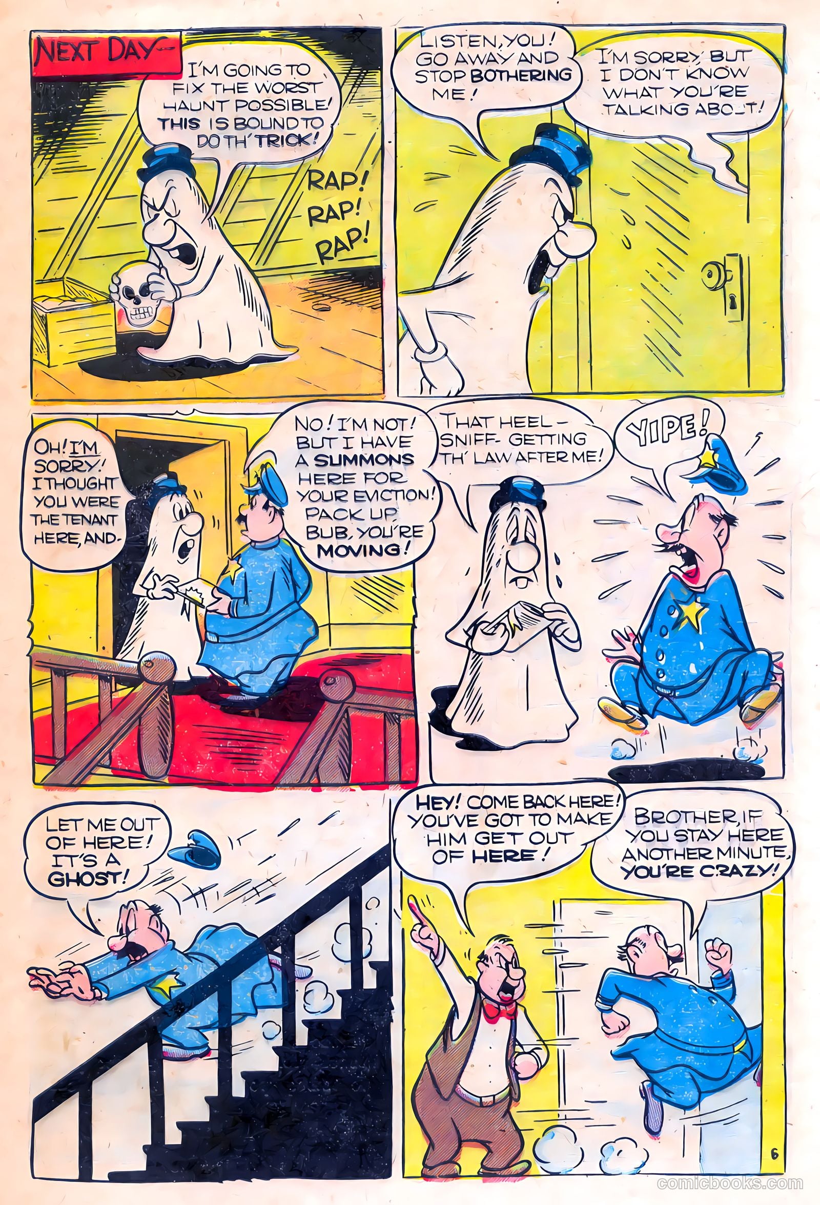 Spencer Spook #100 (1955) — page 9 of 36