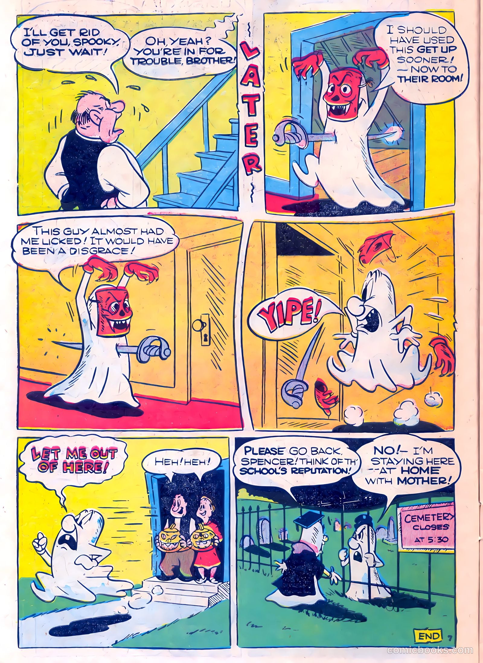 Spencer Spook #100 (1955) — page 10 of 36