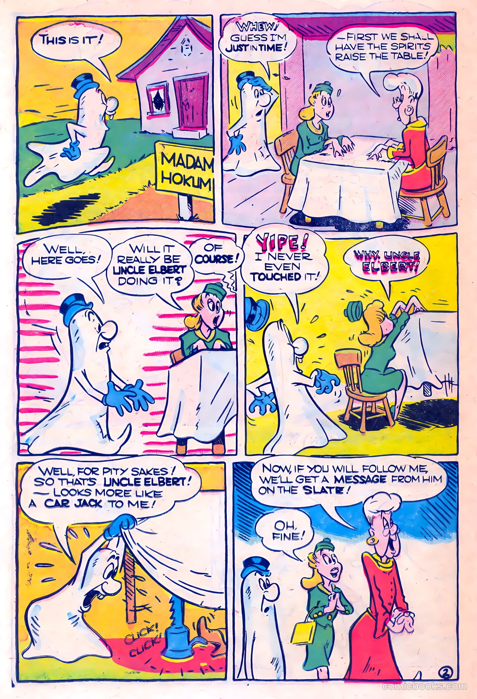 Spencer Spook #100 (1955) — page 22 of 36