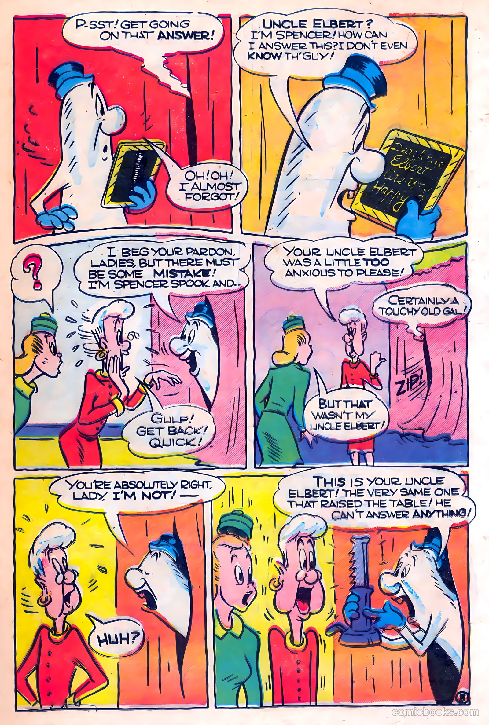 Spencer Spook #100 (1955) — page 25 of 36