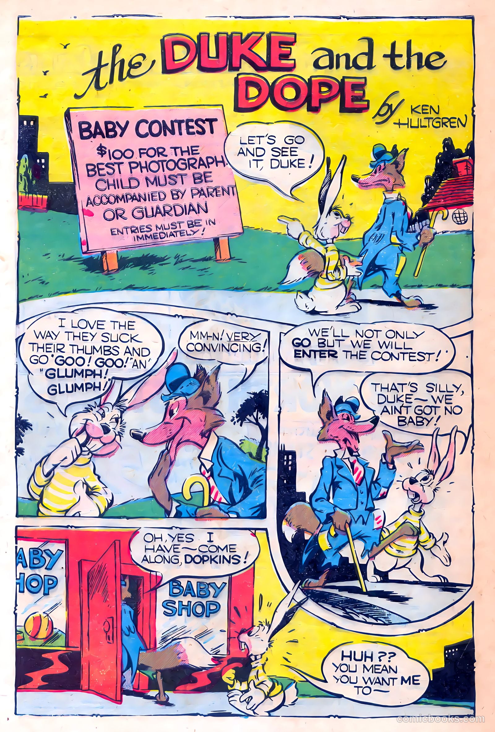 Spencer Spook #100 (1955) — page 28 of 36