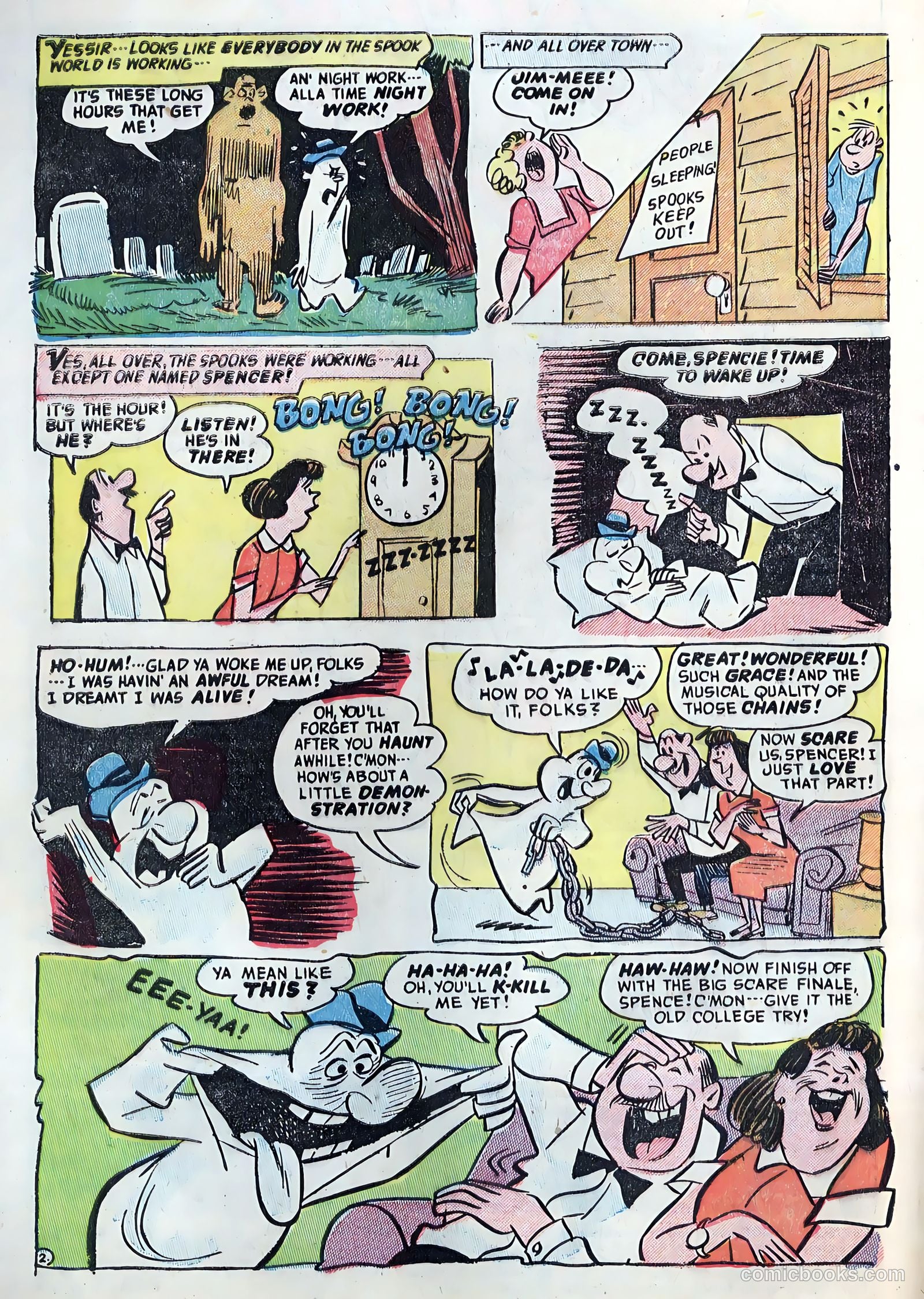 Spencer Spook #101 (1955) — page 4 of 36