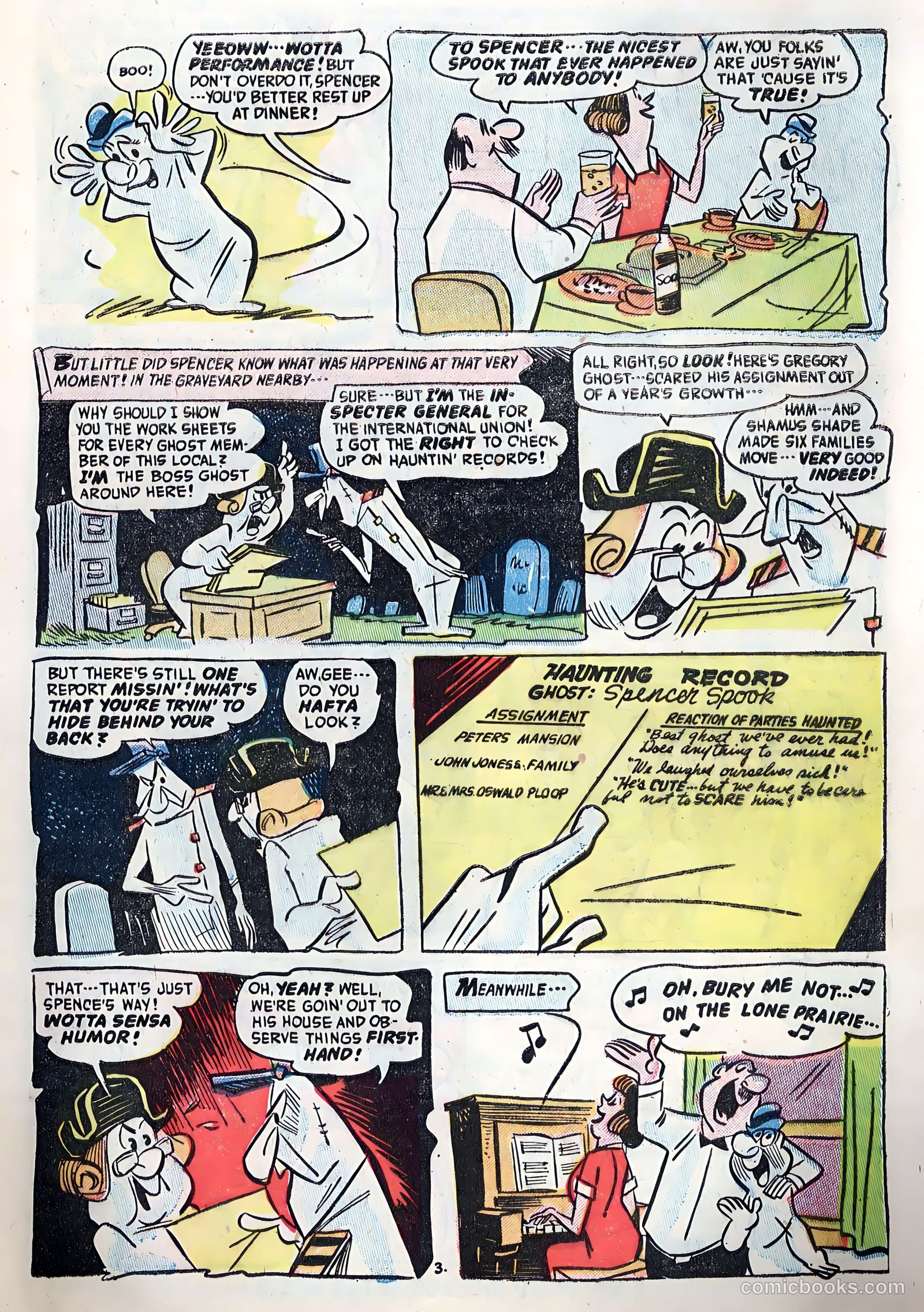 Spencer Spook #101 (1955) — page 5 of 36
