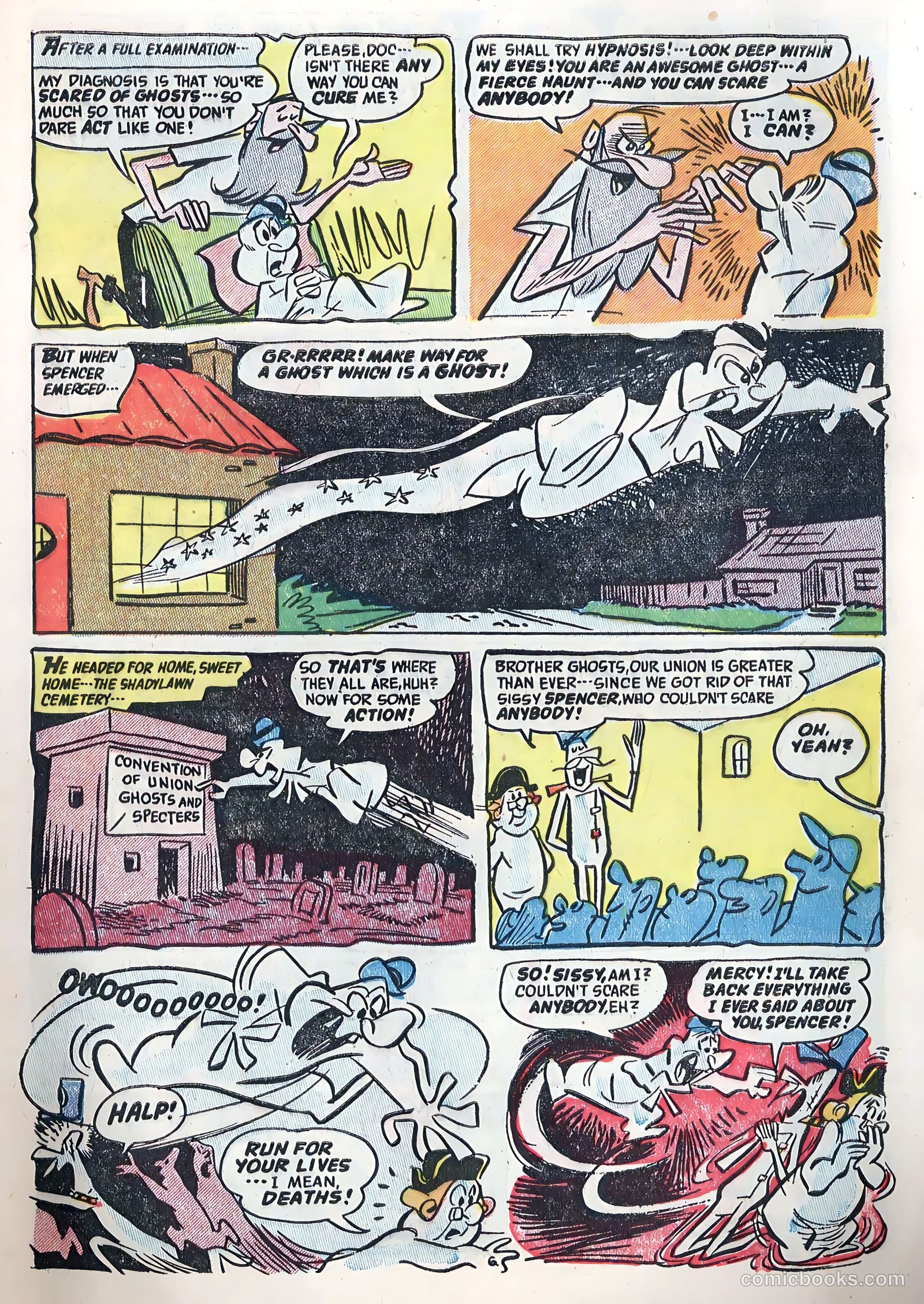 Spencer Spook #101 (1955) — page 9 of 36