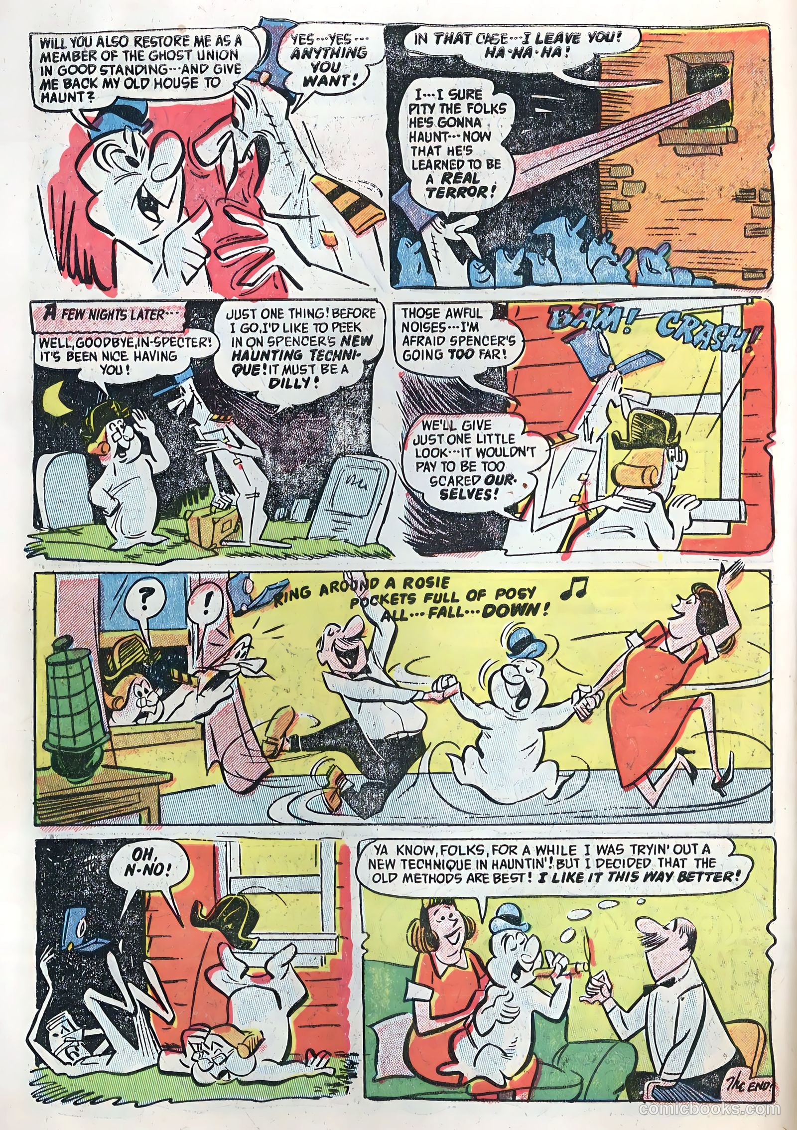 Spencer Spook #101 (1955) — page 10 of 36