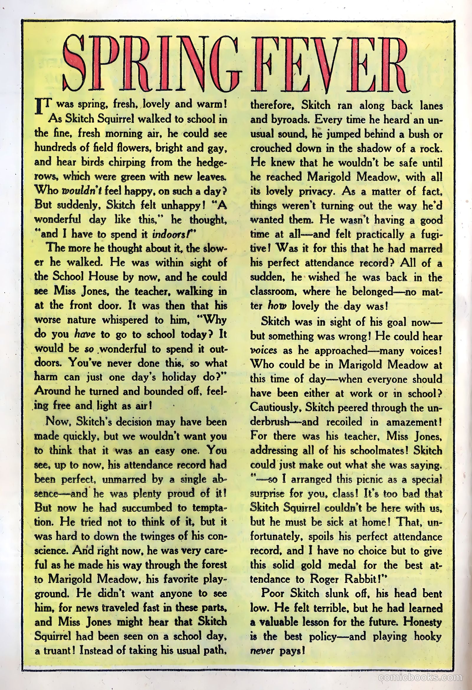 Spencer Spook #101 (1955) — page 12 of 36