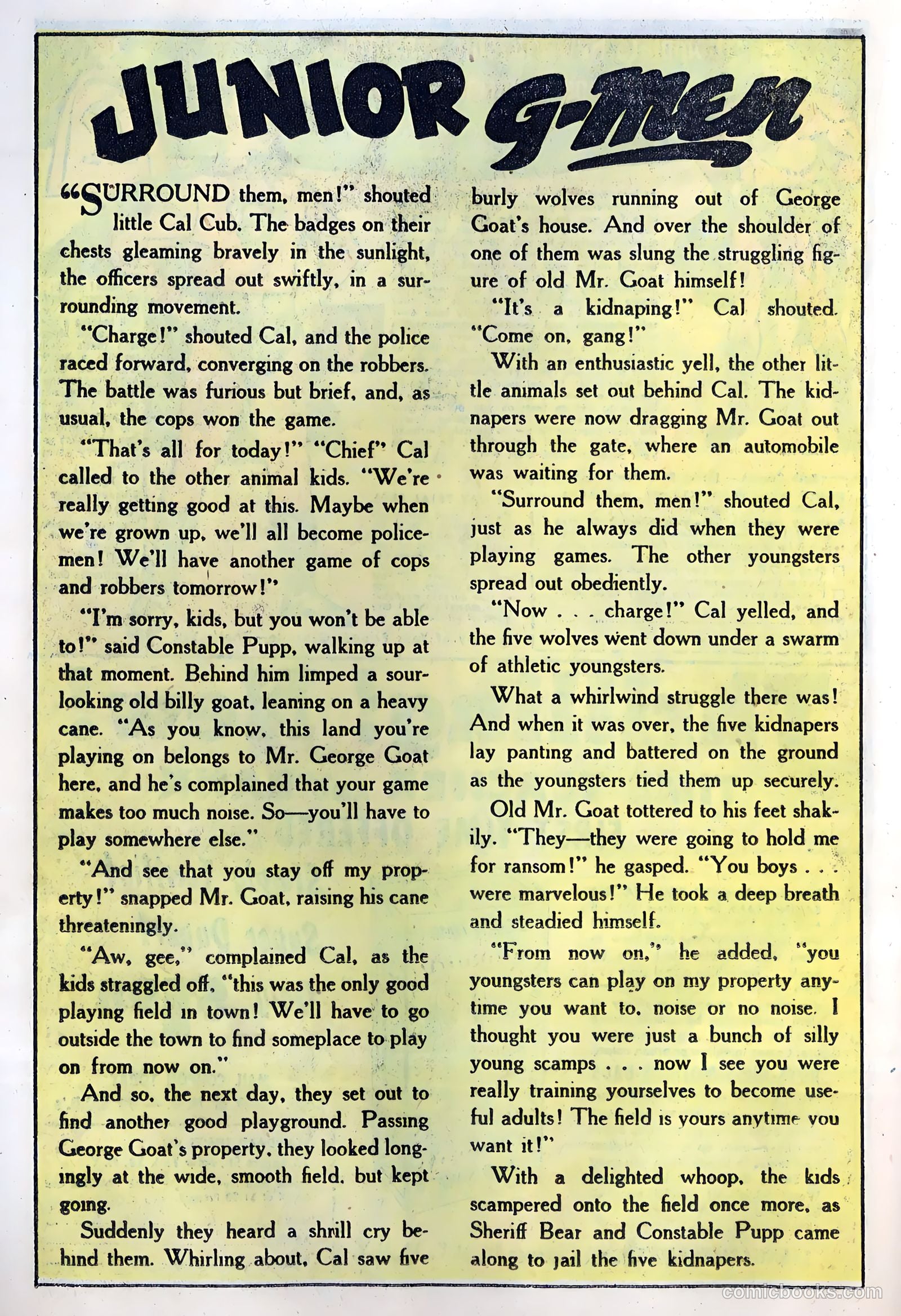 Spencer Spook #101 (1955) — page 22 of 36