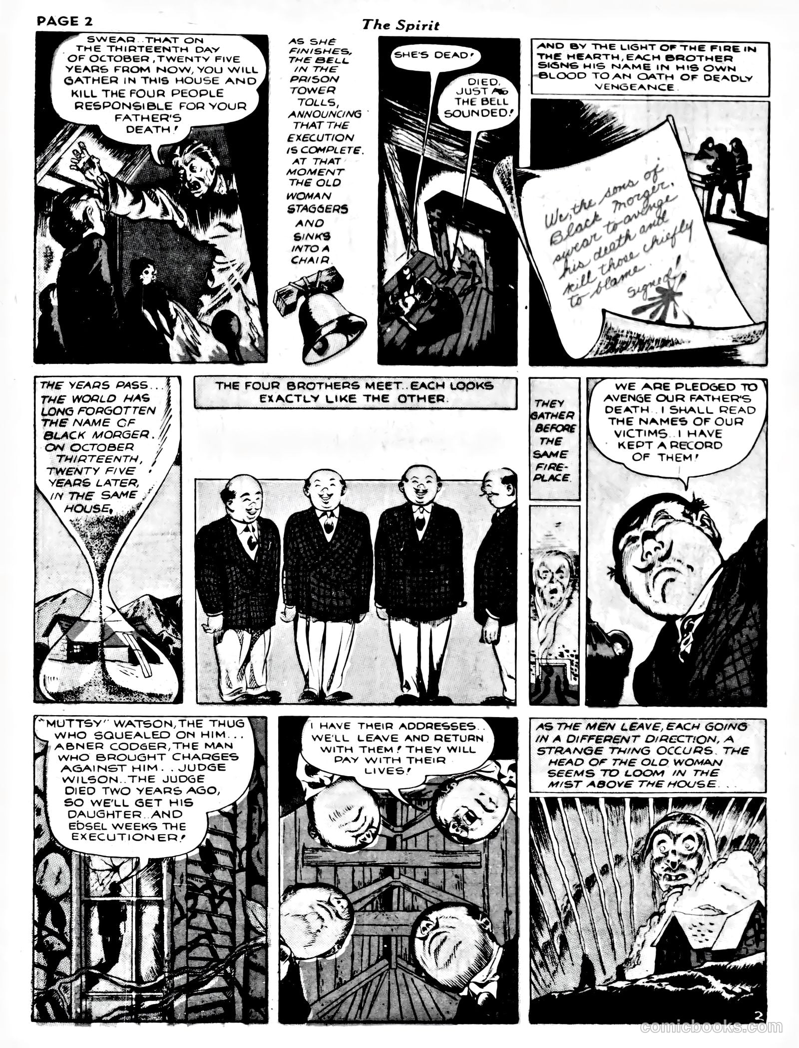 The Spirit #1 (1940) — page 3 of 18