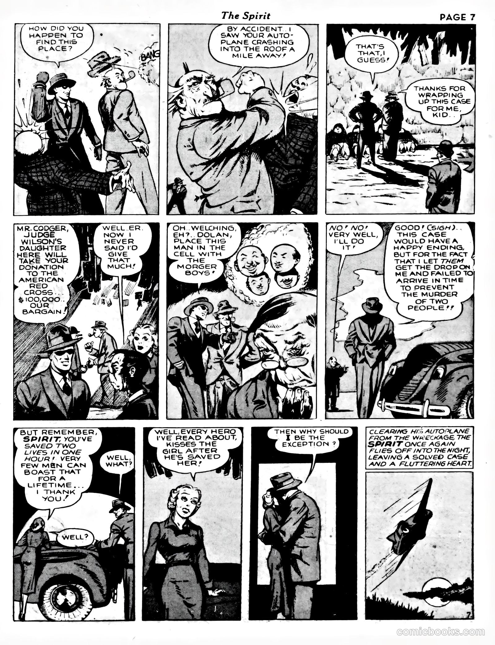 The Spirit #1 (1940) — page 8 of 18