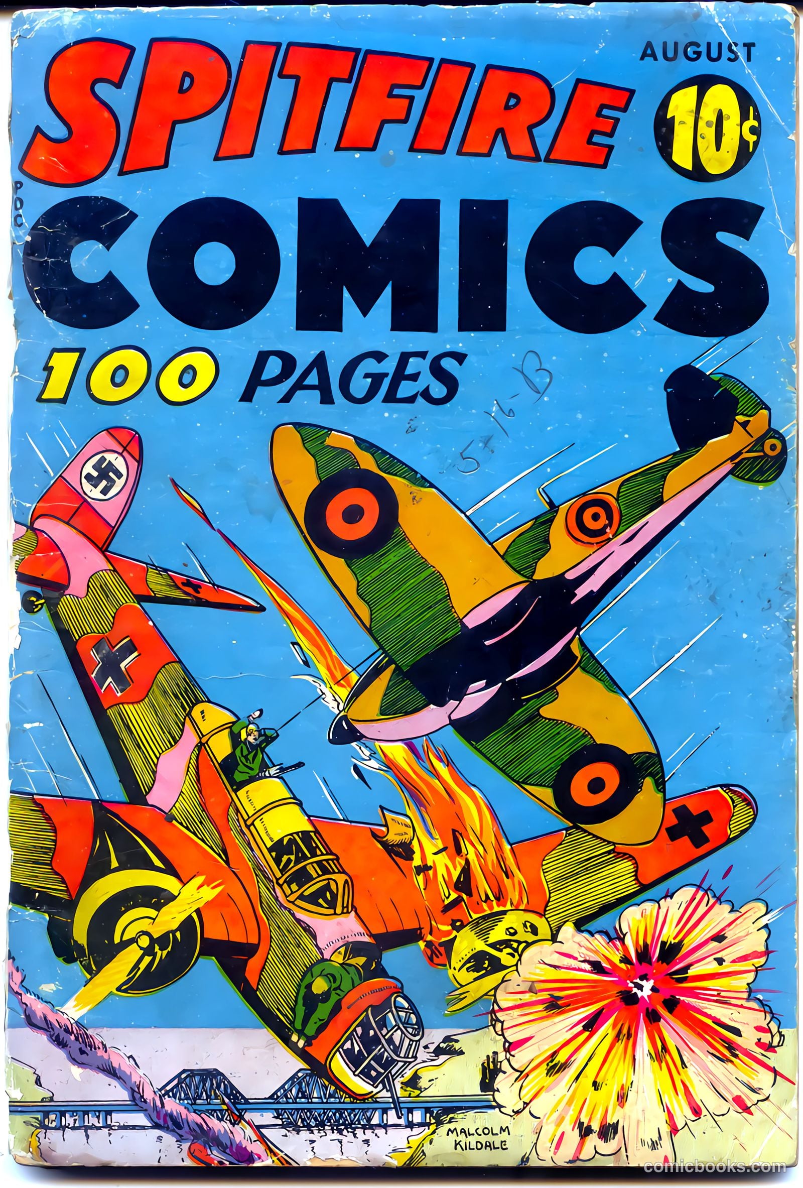 Spitfire Comics #1