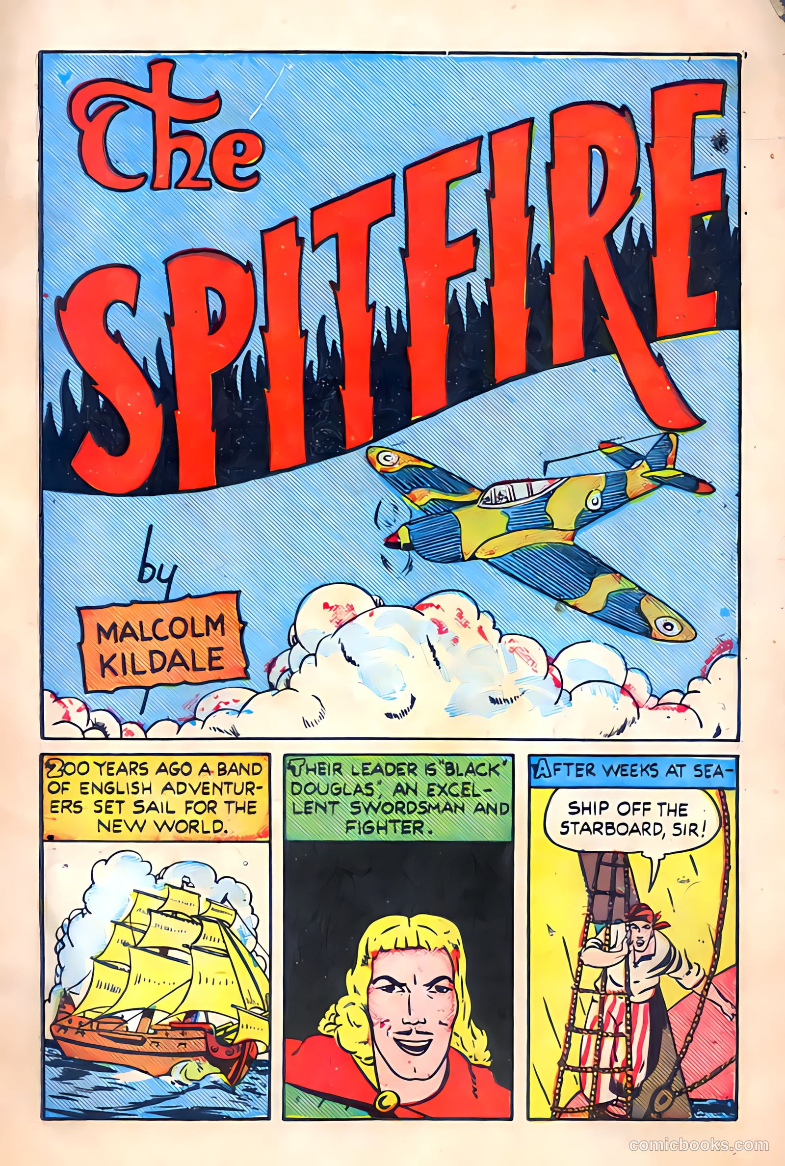 Spitfire Comics #1 (1941) — page 3 of 100