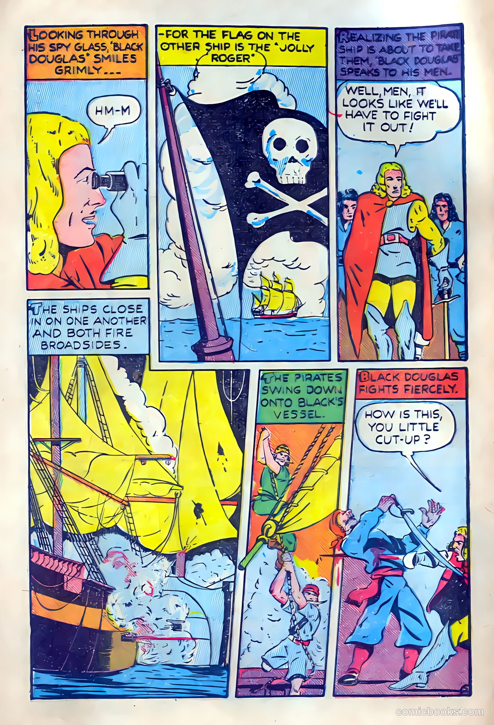 Spitfire Comics #1 (1941) — page 4 of 100