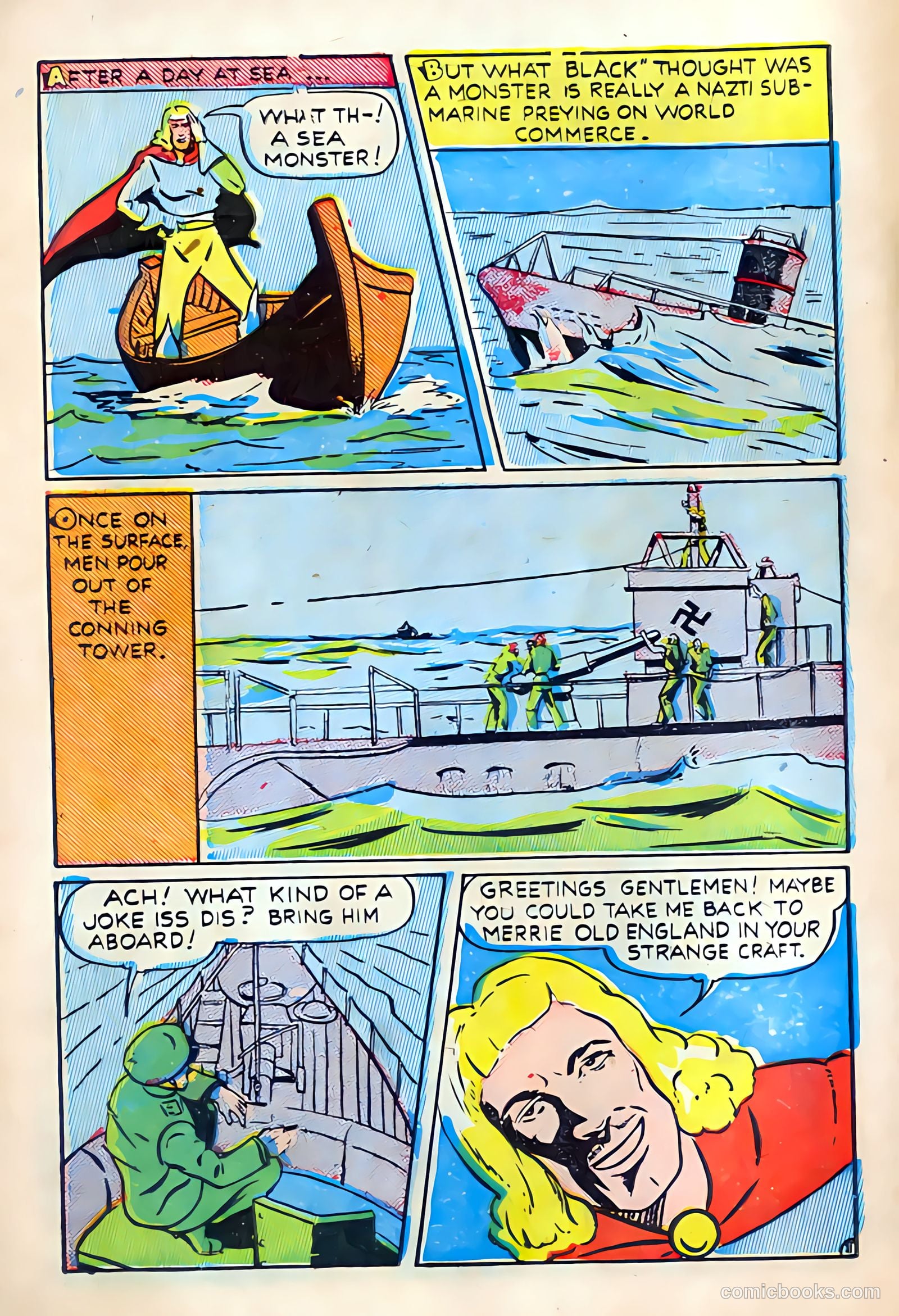 Spitfire Comics #1 (1941) — page 10 of 100