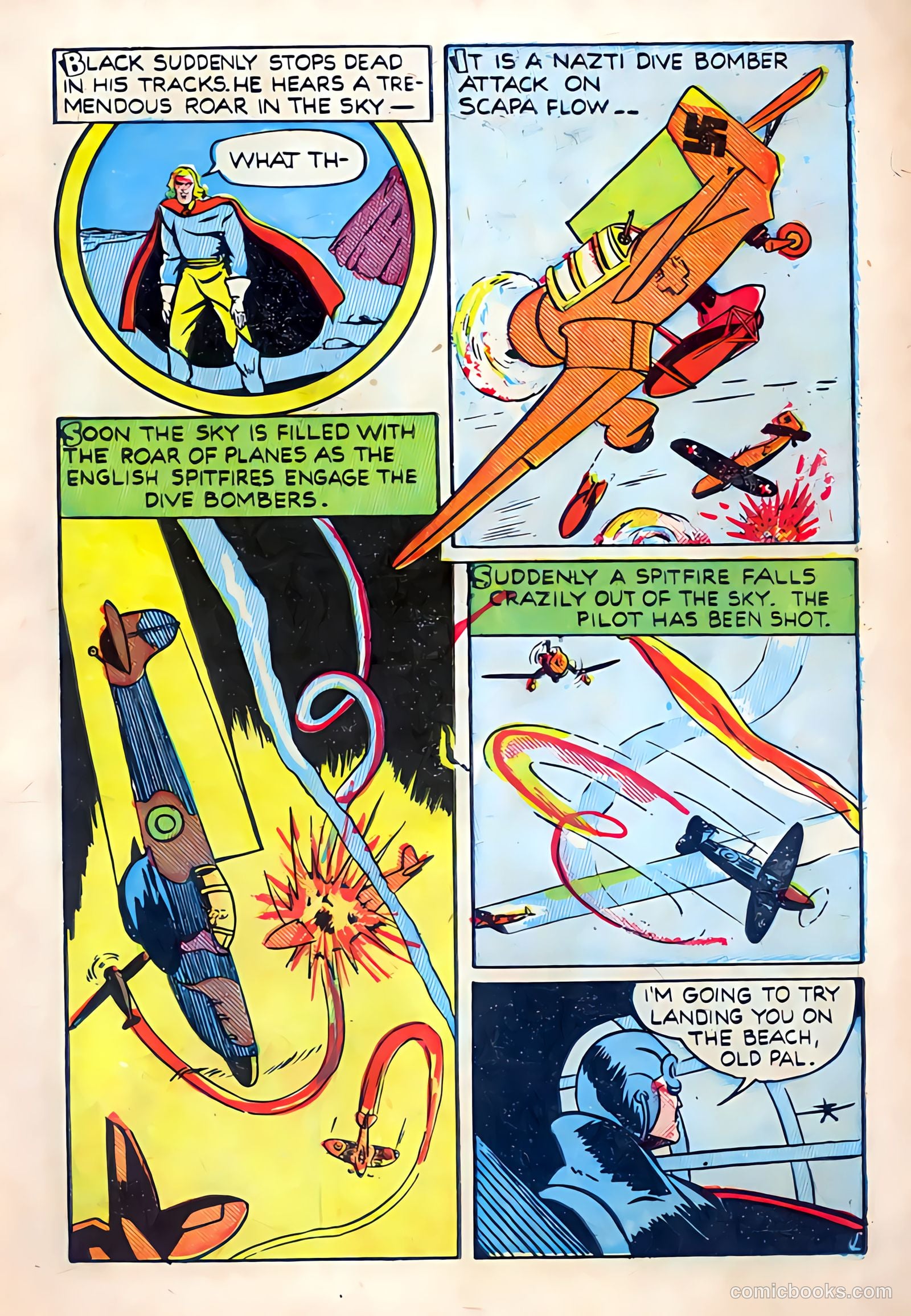 Spitfire Comics #1 (1941) — page 15 of 100