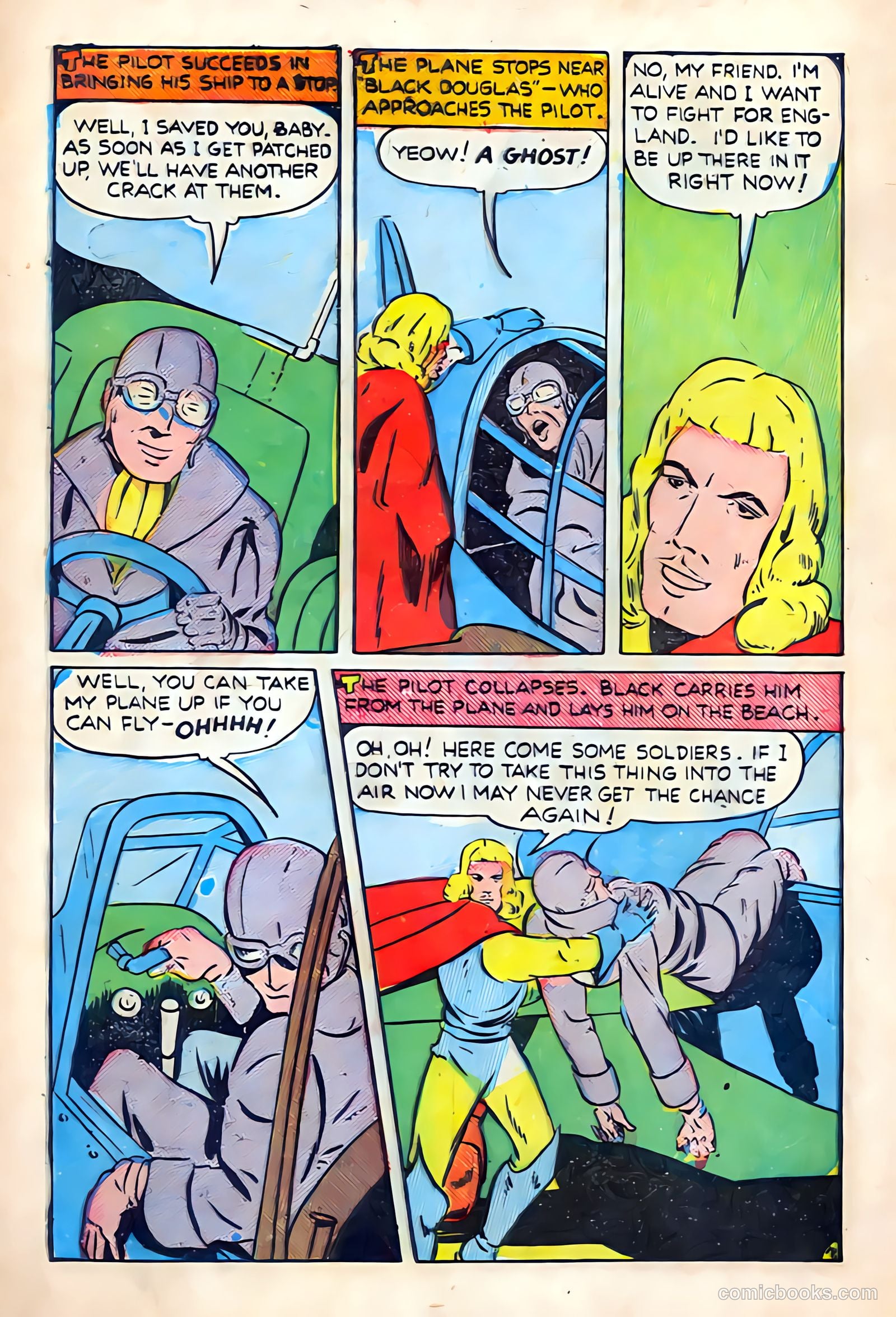 Spitfire Comics #1 (1941) — page 16 of 100