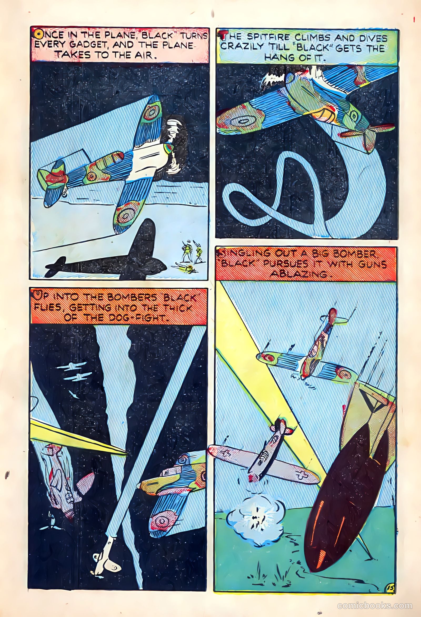 Spitfire Comics #1 (1941) — page 17 of 100