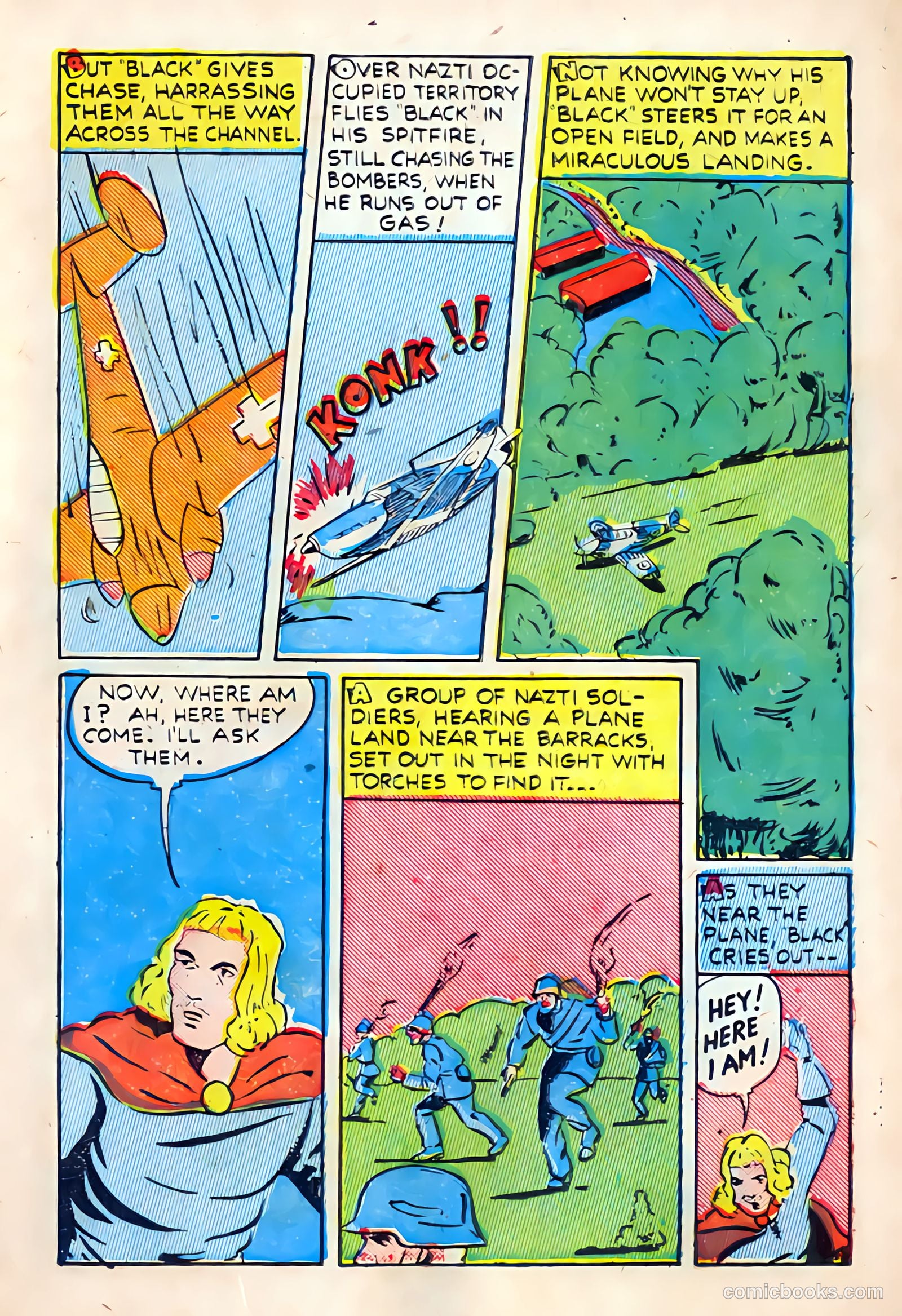 Spitfire Comics #1 (1941) — page 19 of 100