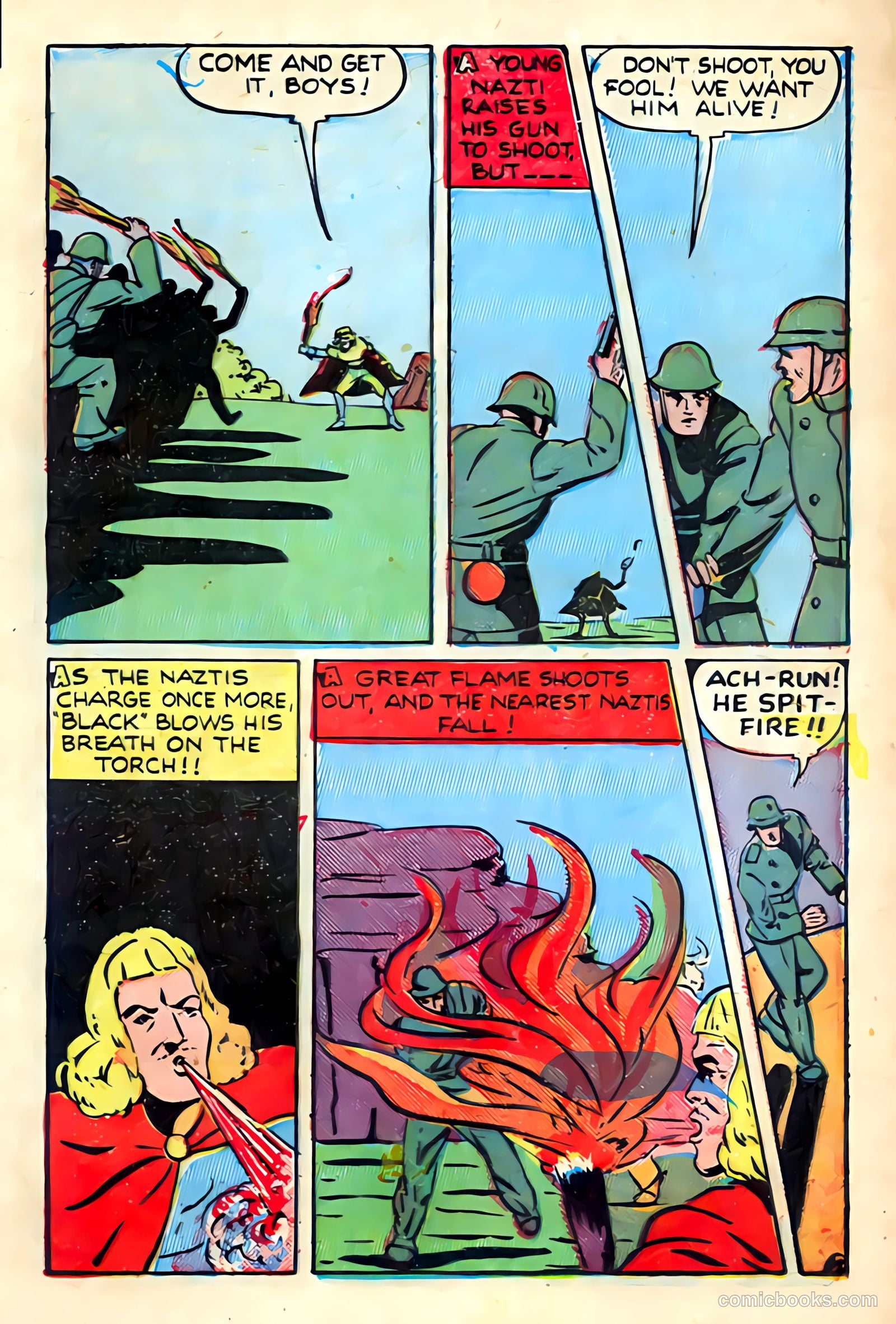 Spitfire Comics #1 (1941) — page 21 of 100